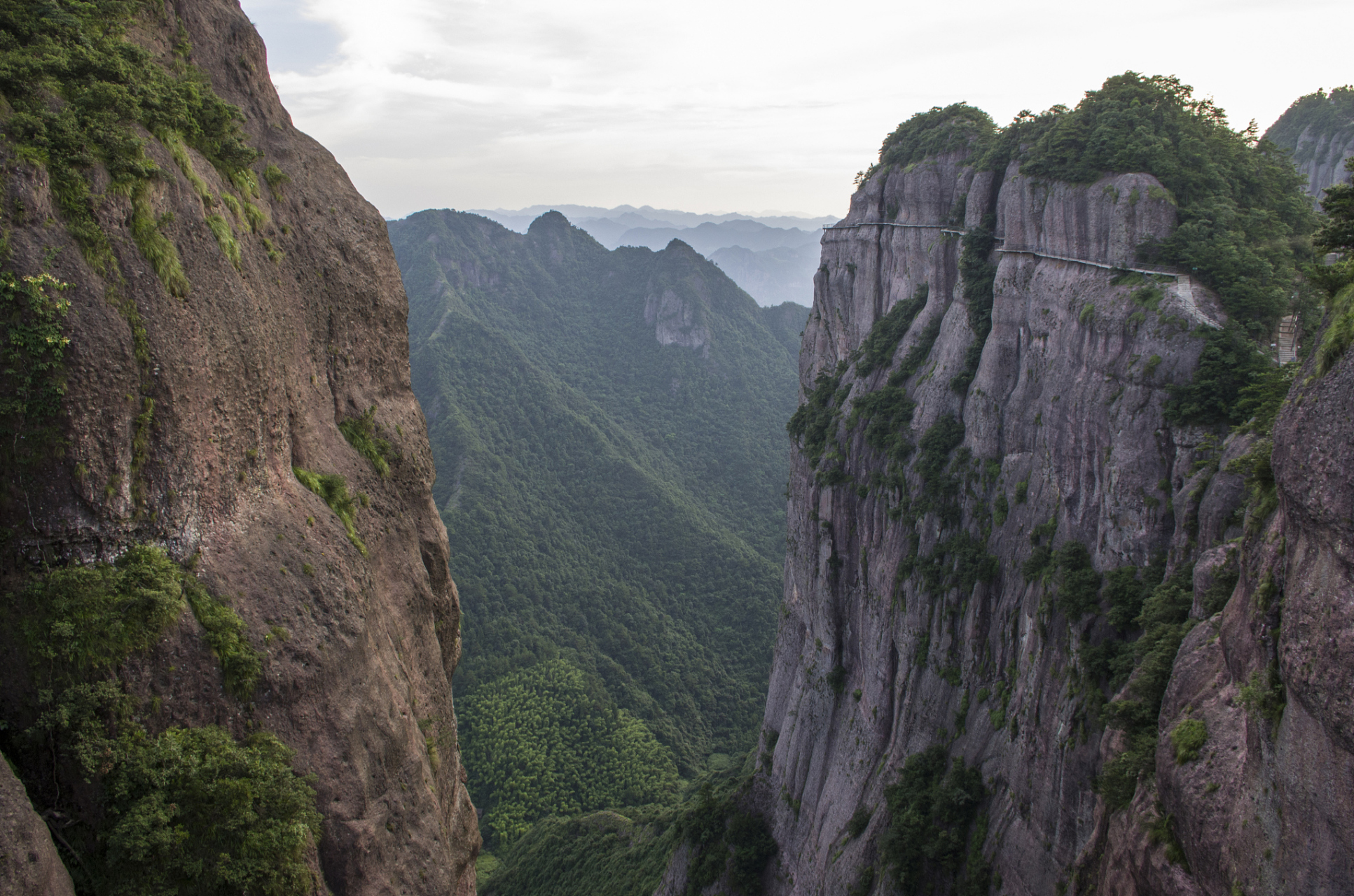 丽水遂昌南尖岩景区图片