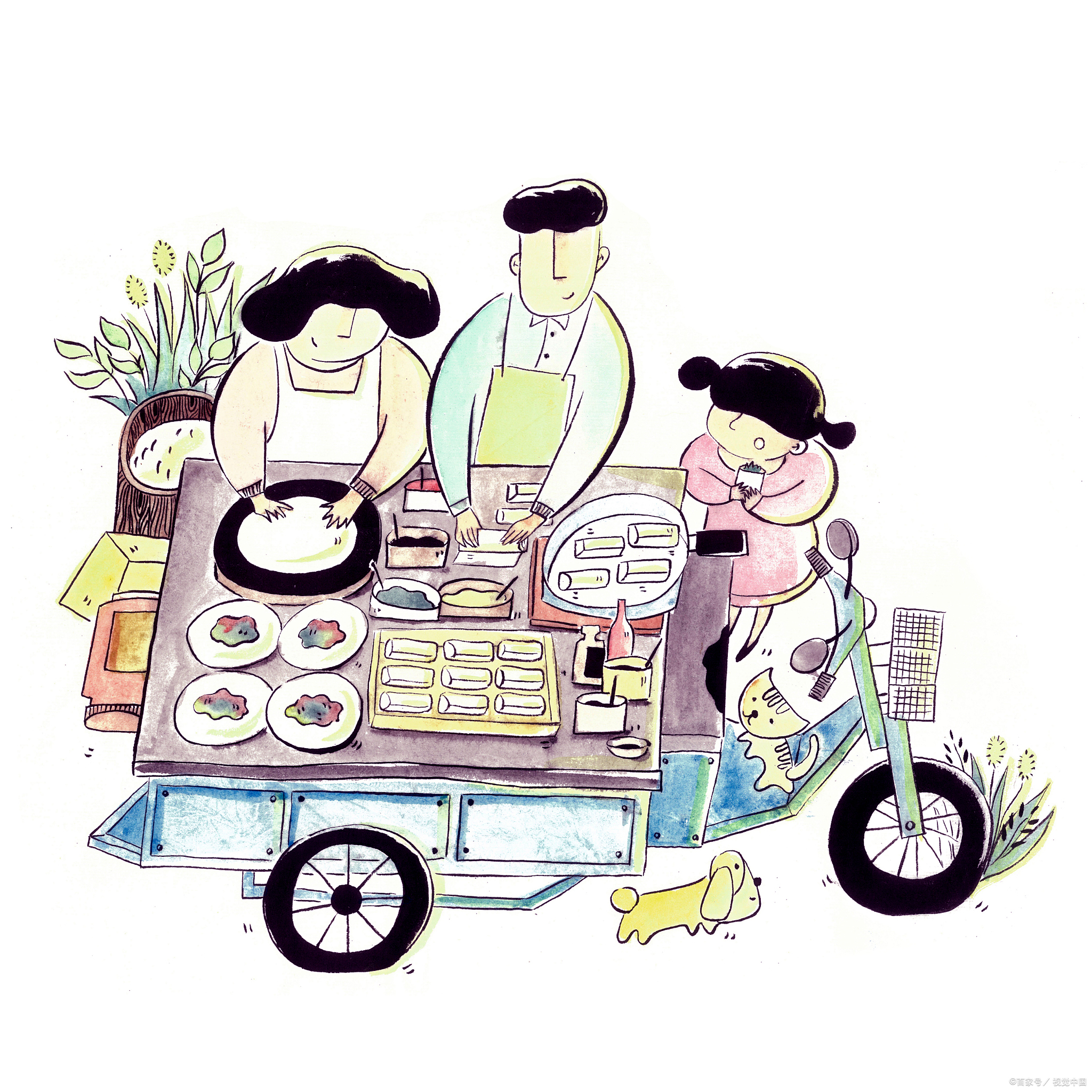 每日故事收摊老板的淡定vs贵人的暴躁