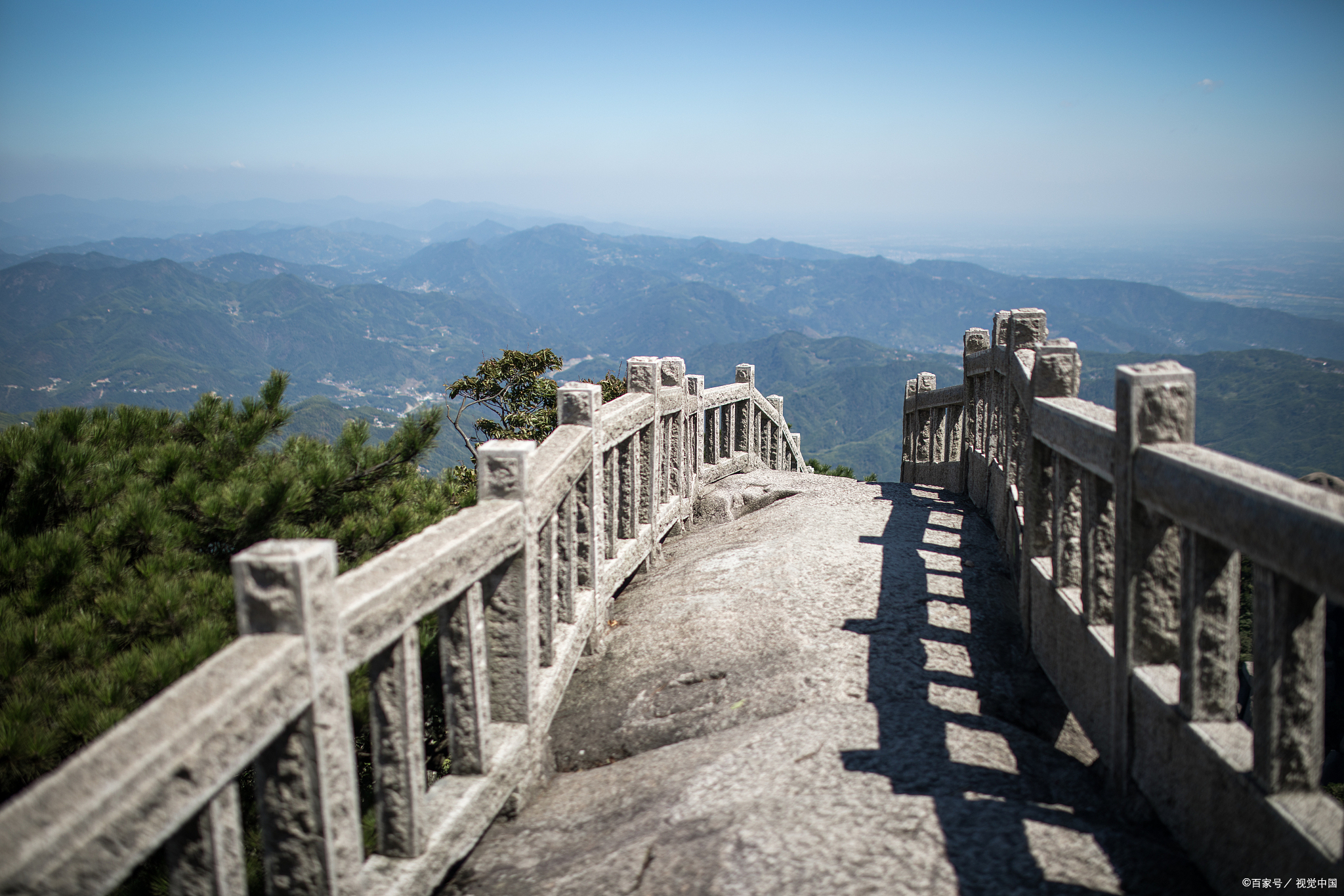 美丽的天堂寨风景图片图片