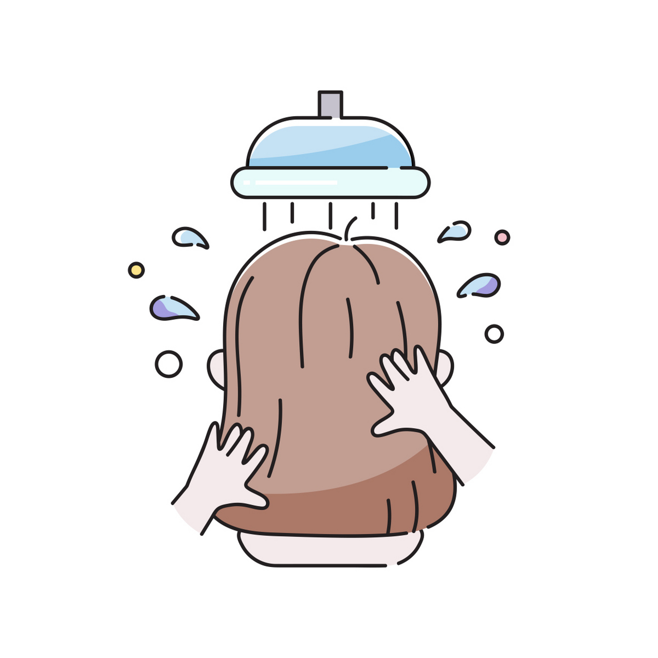 头发的清洁频率因人而异,一般来说,每周洗两到三次头是比较适宜的.