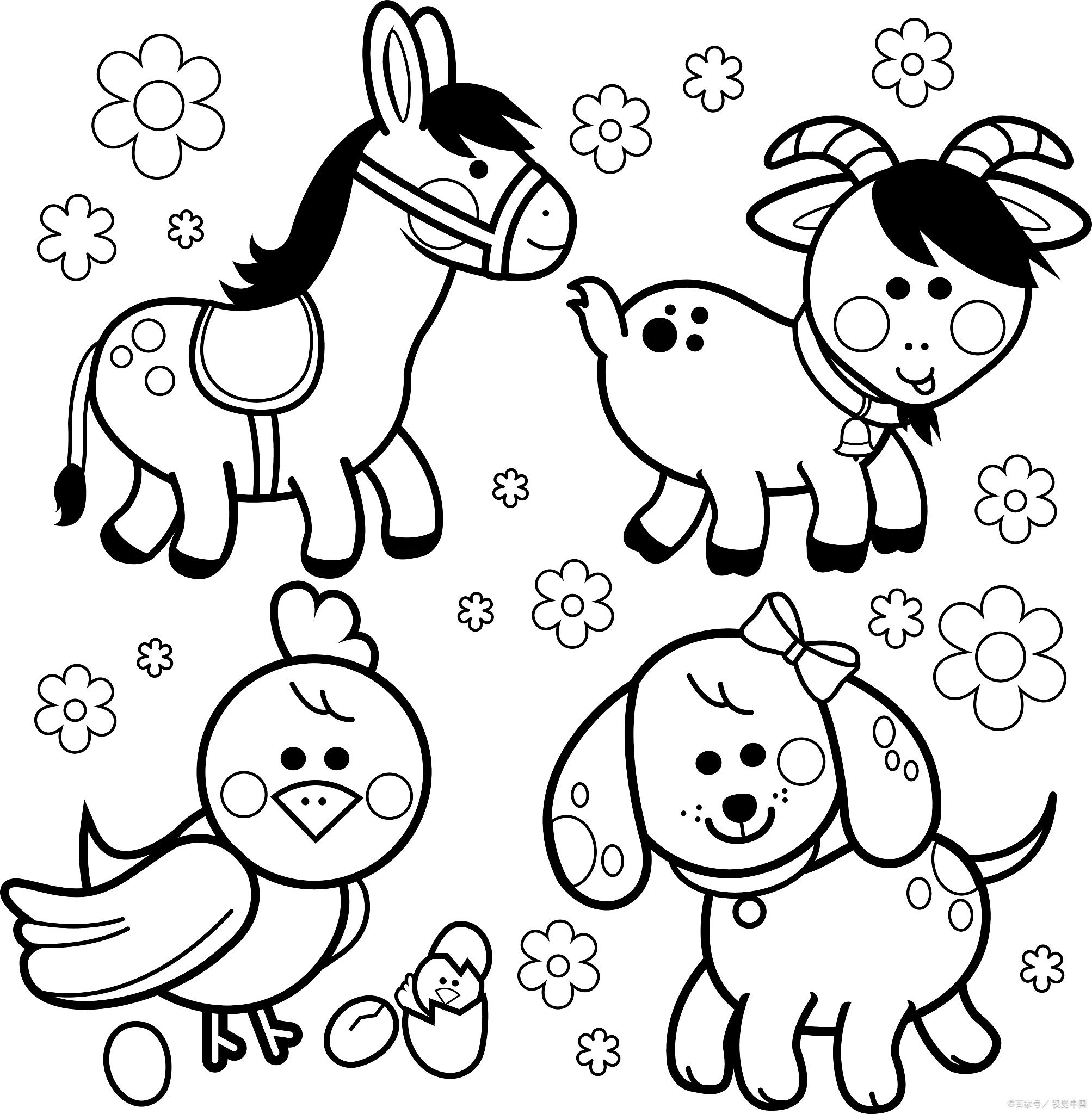 如何画动物简笔画?