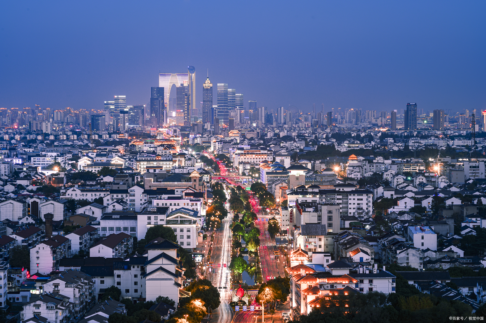 江苏夜景图片真实图片图片