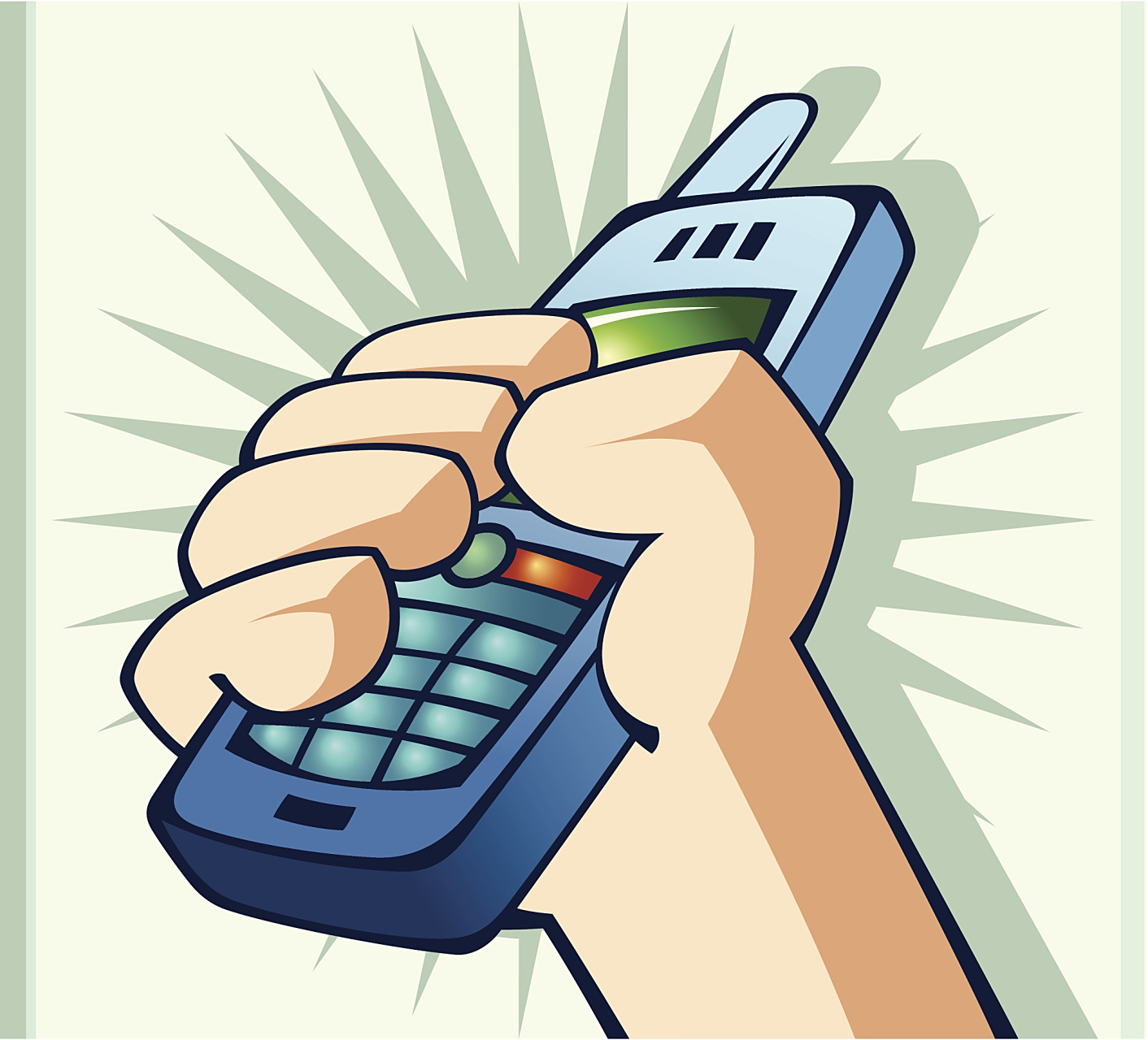 我决定给她买一台新的,但她却说不想换,因为旧手机里有许多我们的照片