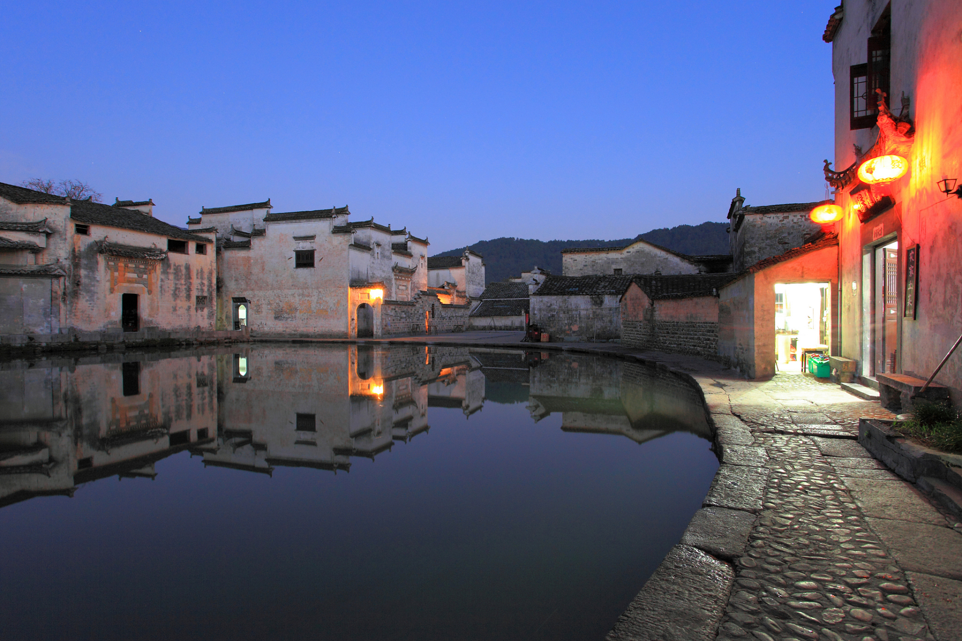 黄山市宏村风景区图片