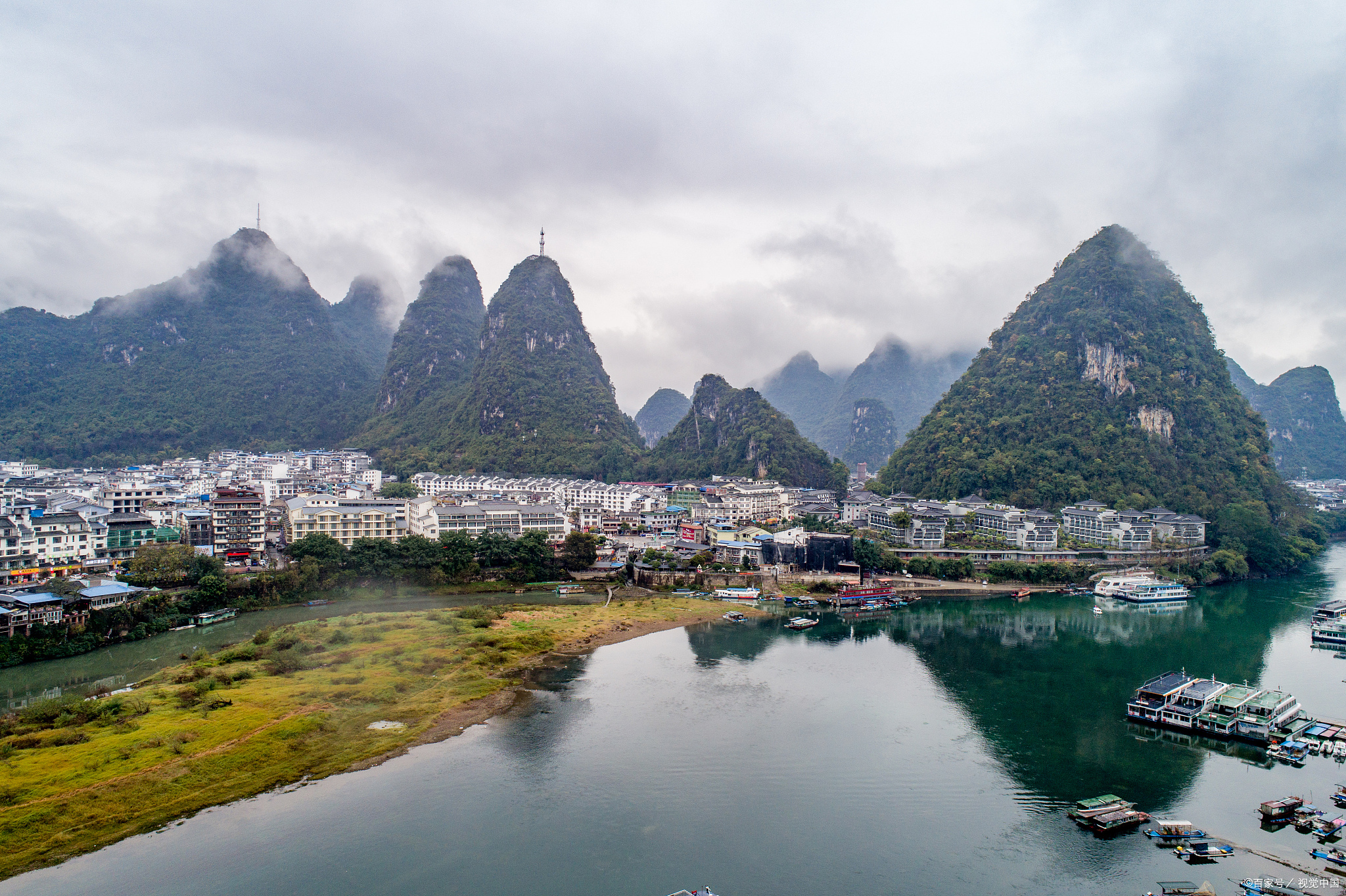 桂林城市风光图片