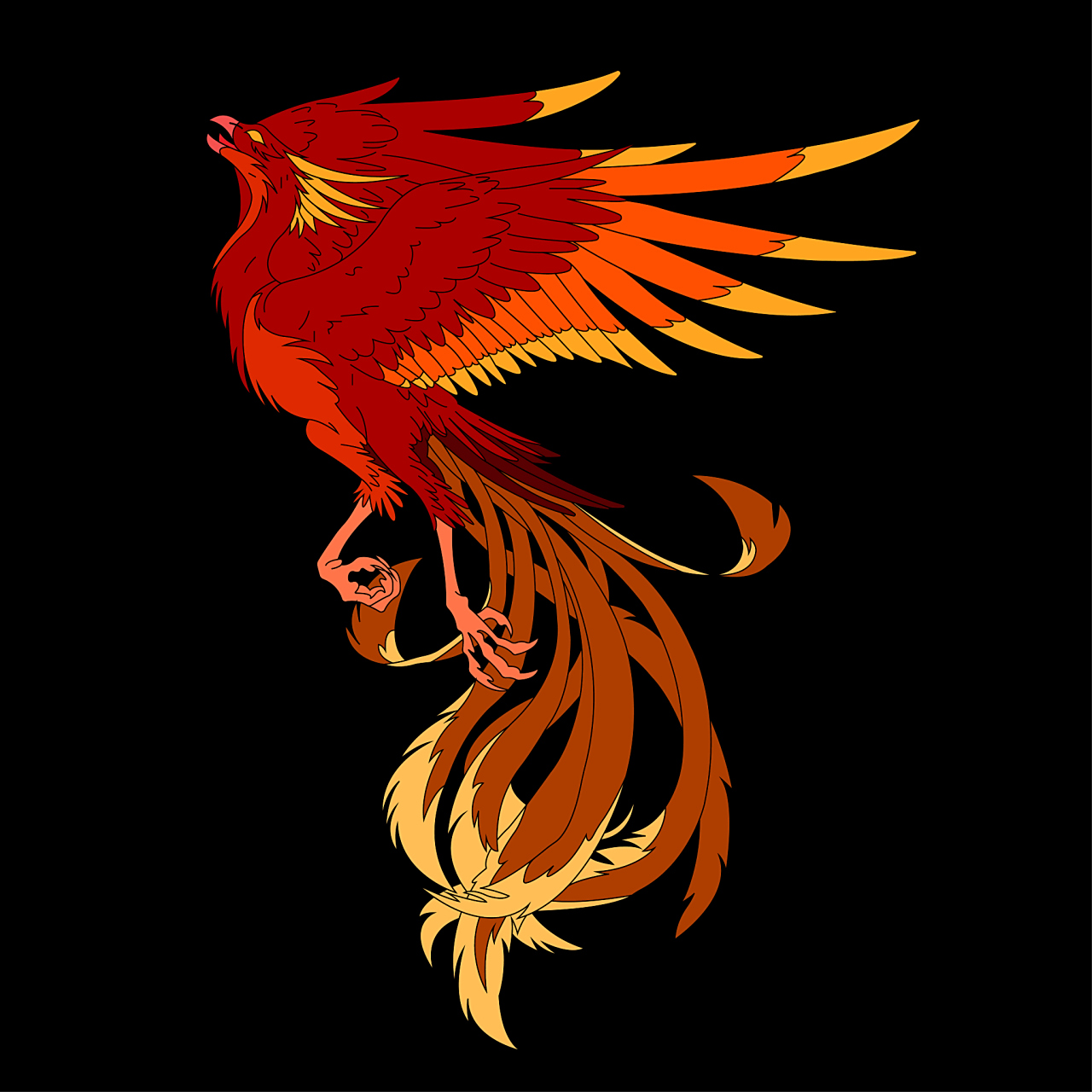 在古代,人们认为朱雀能够给他们带来丰收和好运,因此将它视为吉祥的