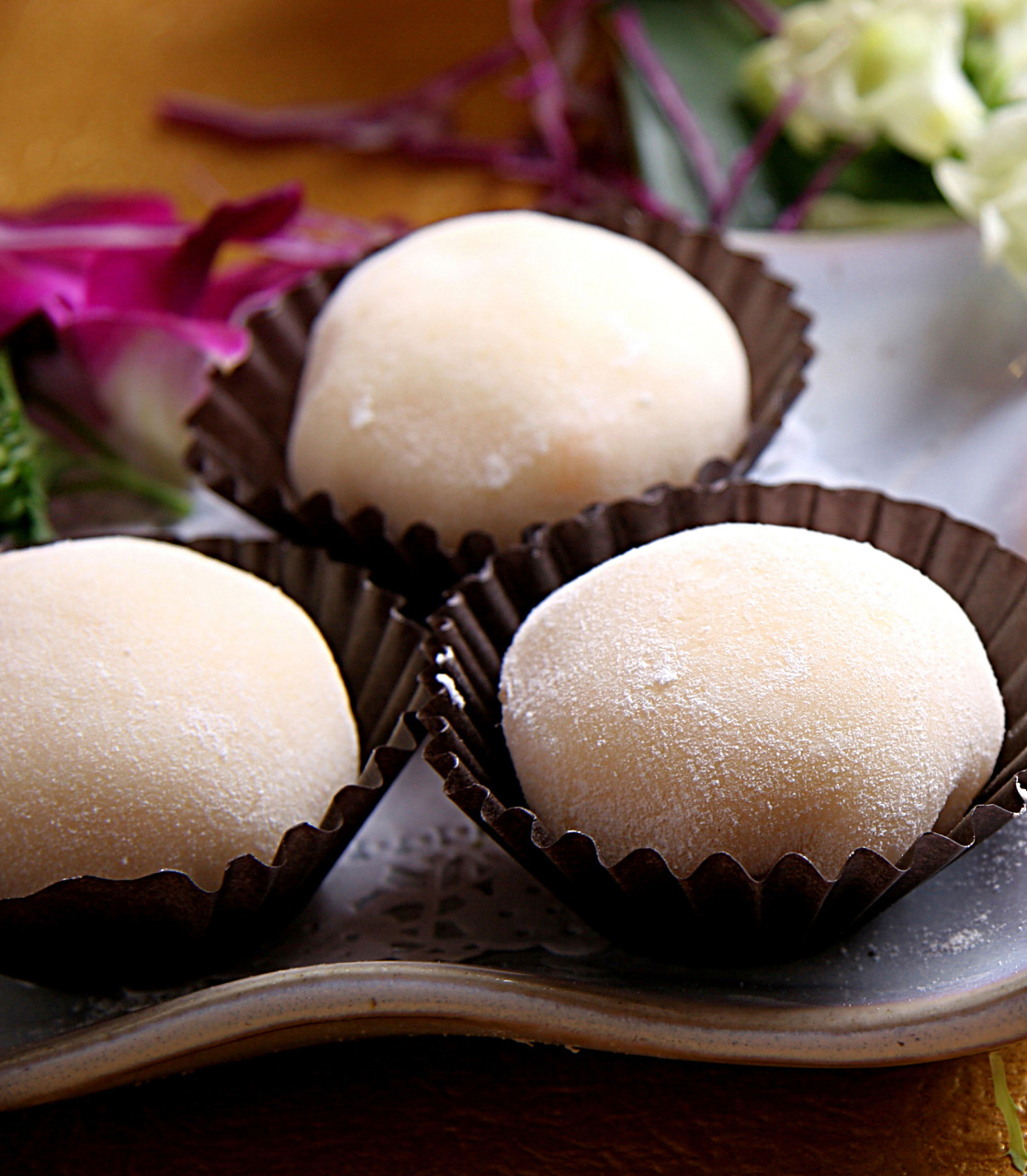 雪媚娘懒人做法:冰爽美味,自制网红小吃   材料清单  主要材料:  糯米