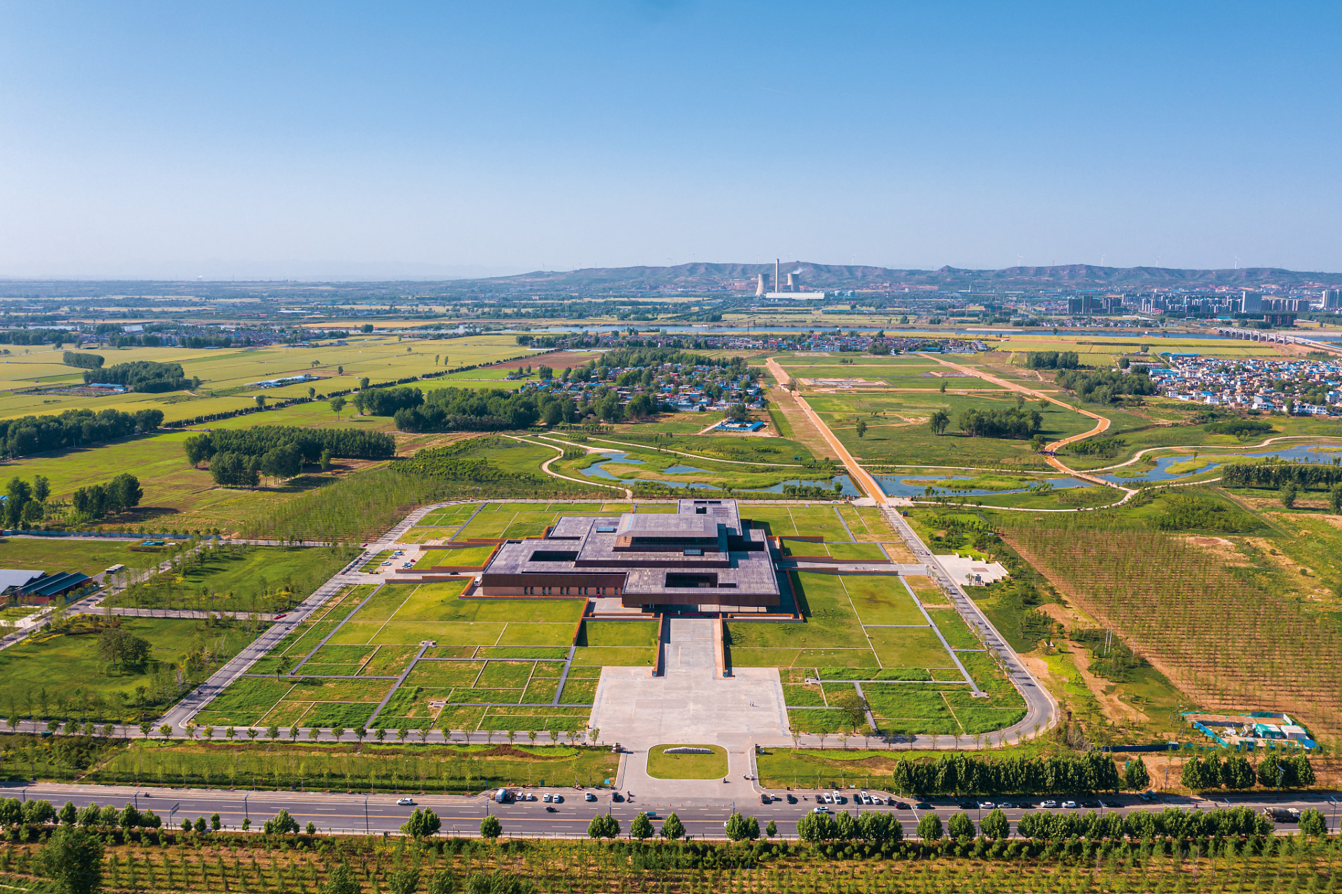 西安有点儿热# #地铁遇见博物馆# 汉阳陵博物馆(汉景帝阳陵博物 ))