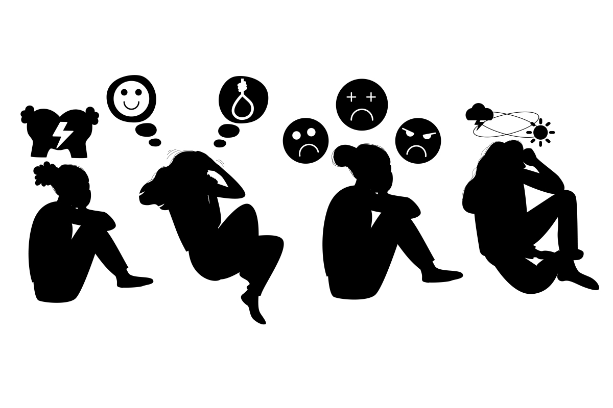 双相情感障碍会给生活带来很大的困扰  双相情感障碍(也称为躁郁症)