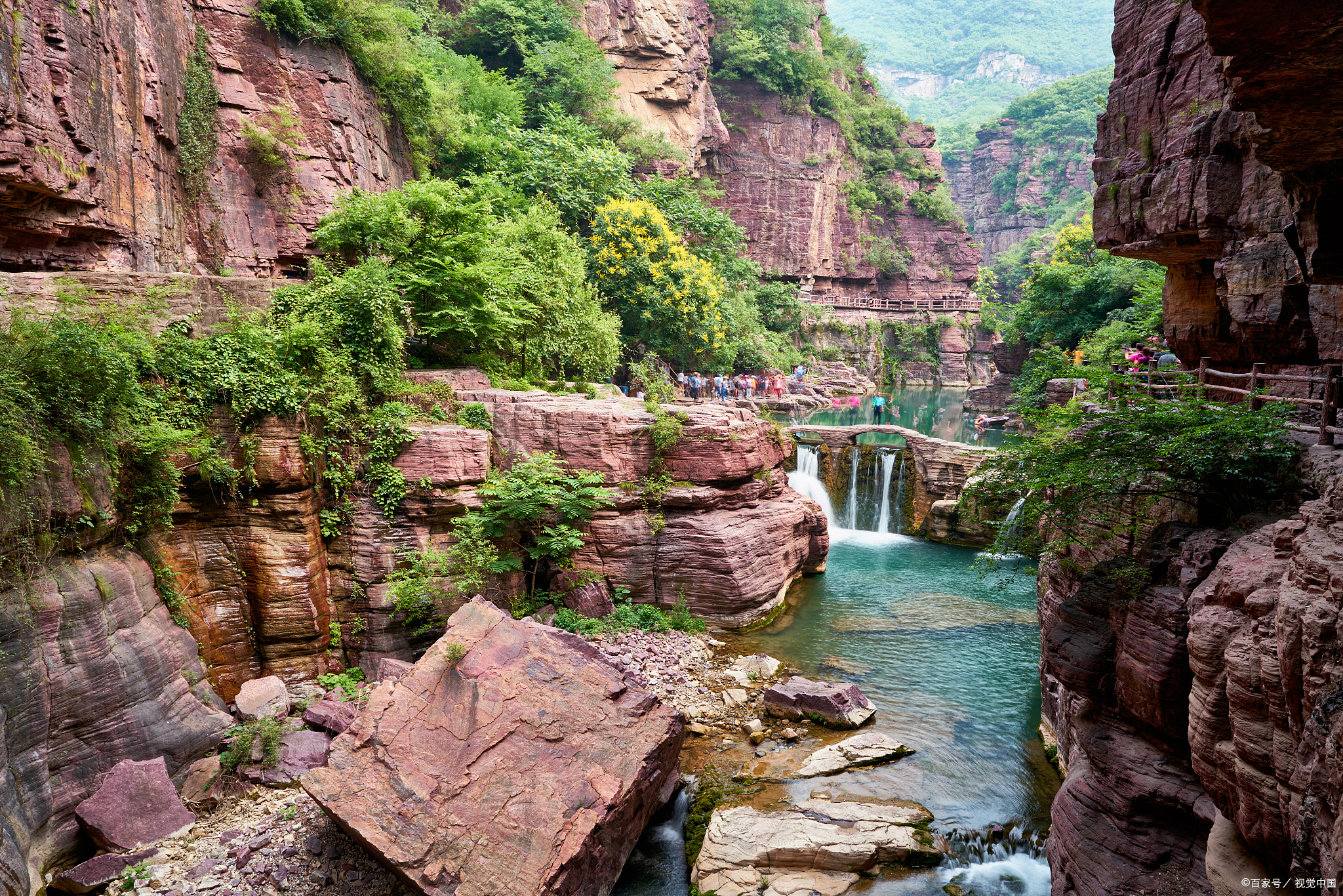 壶关太行山大峡谷八泉峡景区,惊艳大自然的奇观!感受自然之魅!