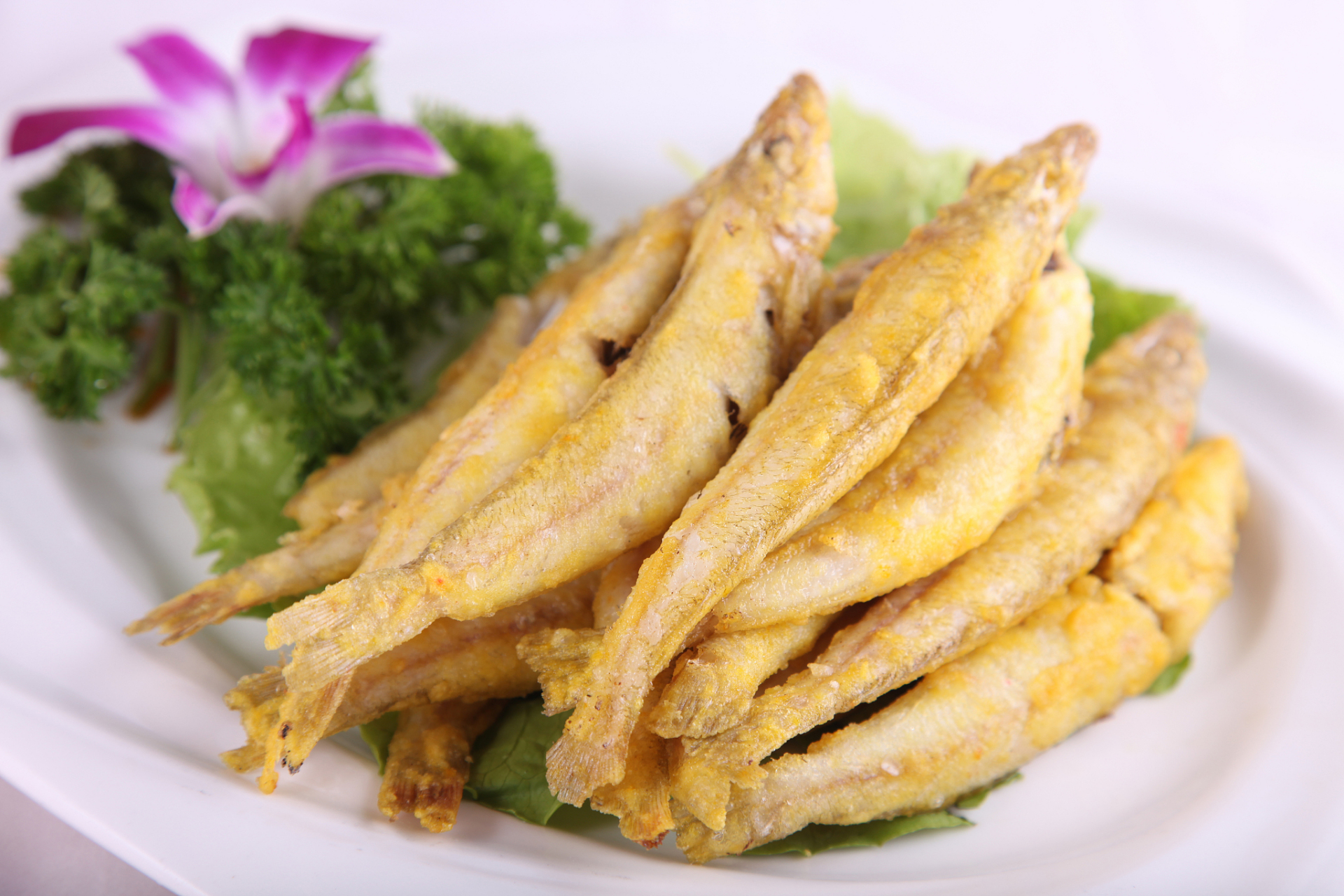 乐享周末分享吧#家常美食分享, 油炸小黄鱼.