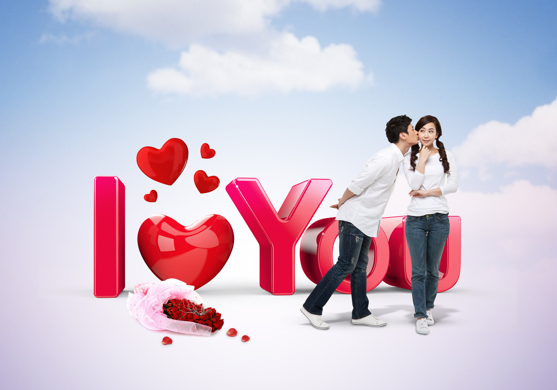 心心相印的爱情是一种互相理解,尊重与支持的契约,需要无条件的信任与