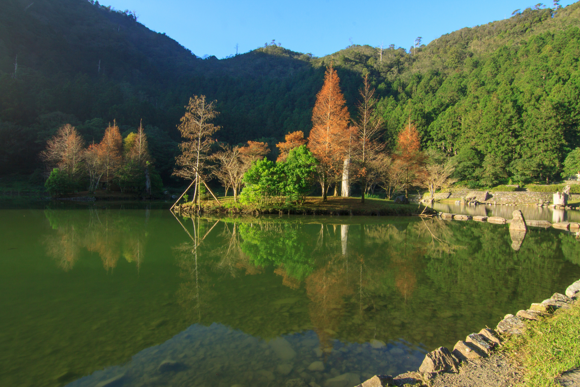 四明山国家森林公园,这是一个充满神秘和美丽的地方.