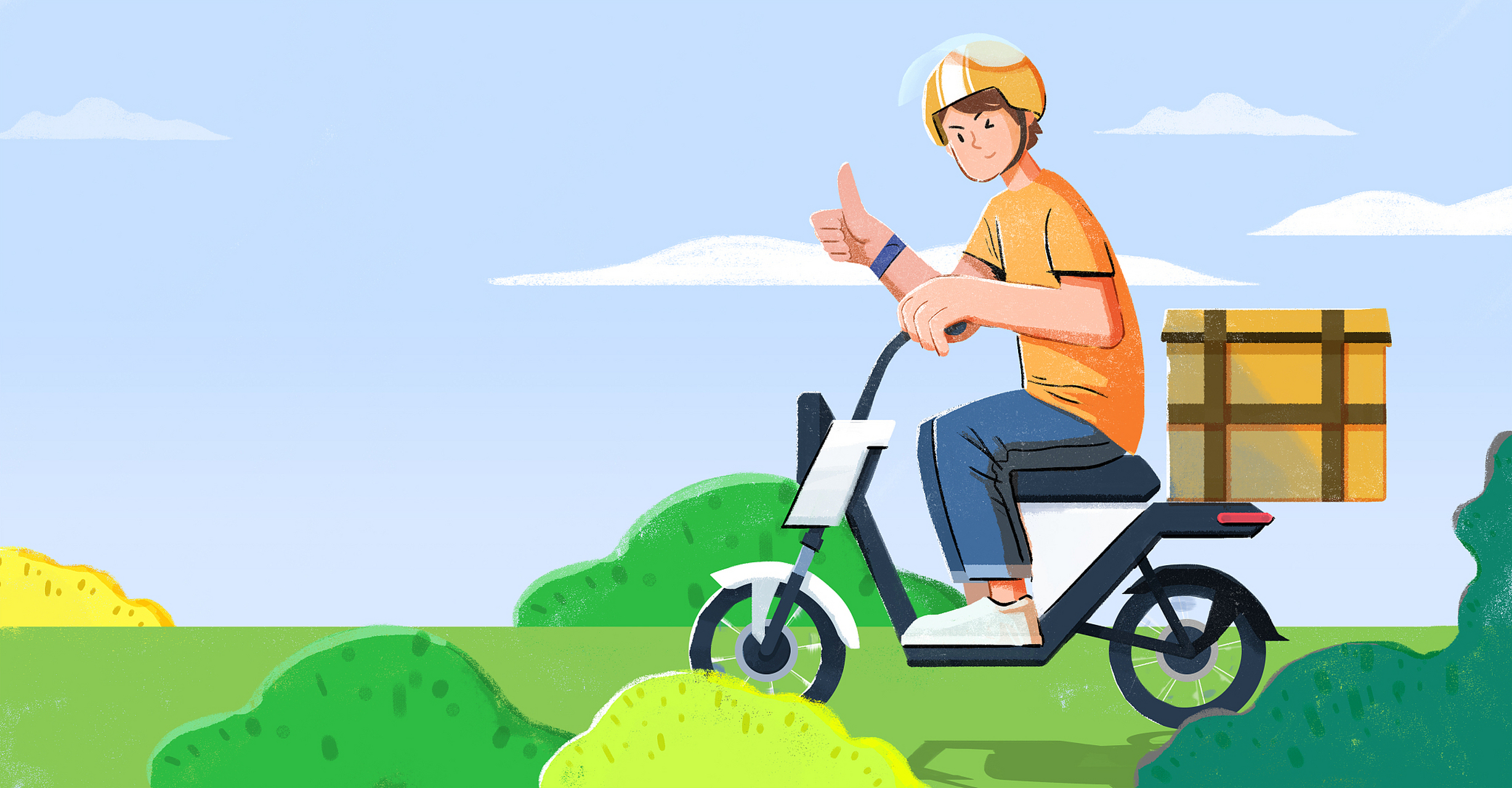 外卖小哥的生活和工作也是不少人关心的.