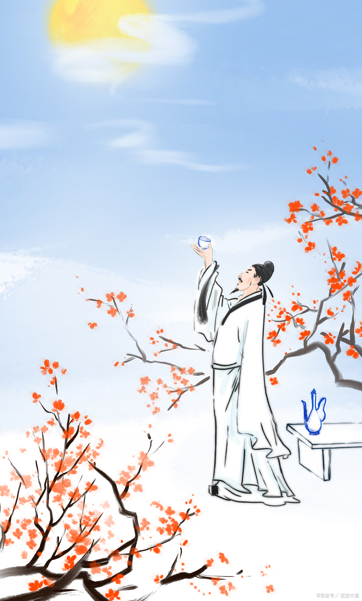 对诗啦,楼下先对下局,然后留下你的古诗:我先来