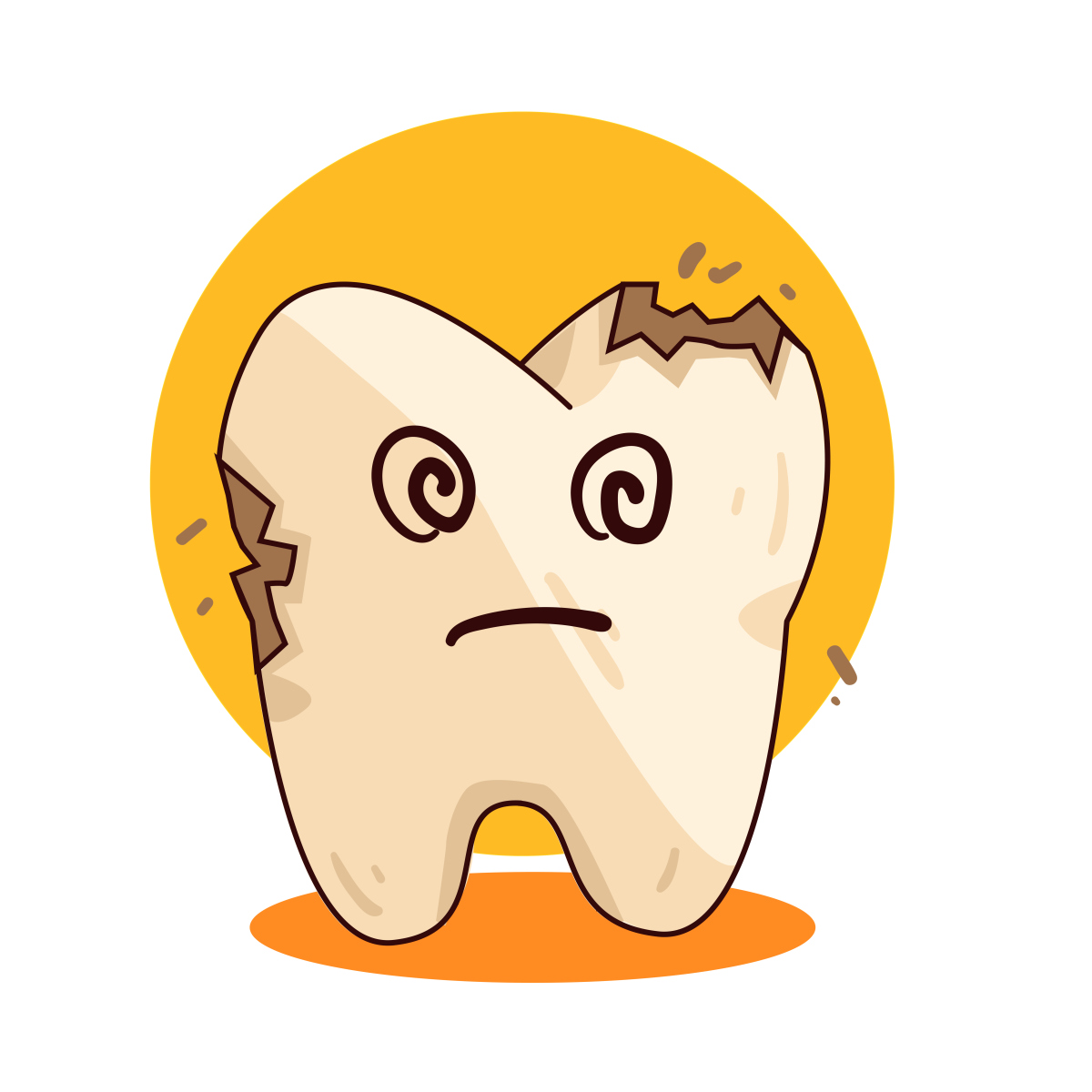 神奇"的说法,比如用盐水牙釉质缺陷卡通补牙动漫照片儿童蛀牙图片卡通