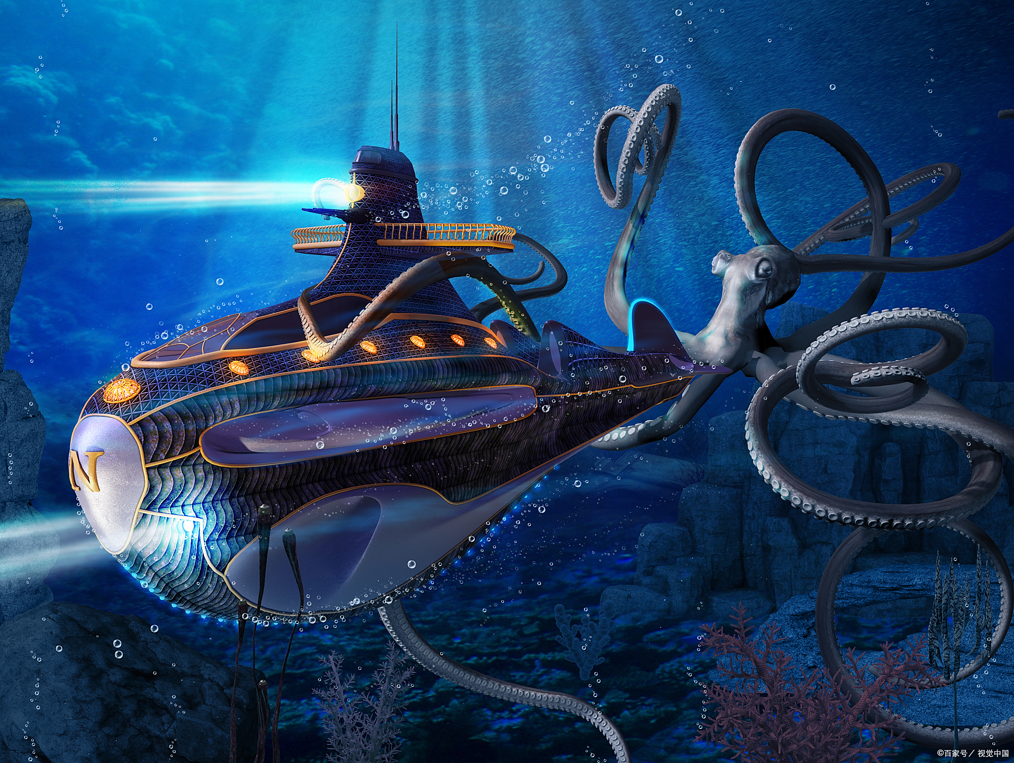 海底深处的5种怪异生物,超出人类想象,深海龙鱼令人恐惧!