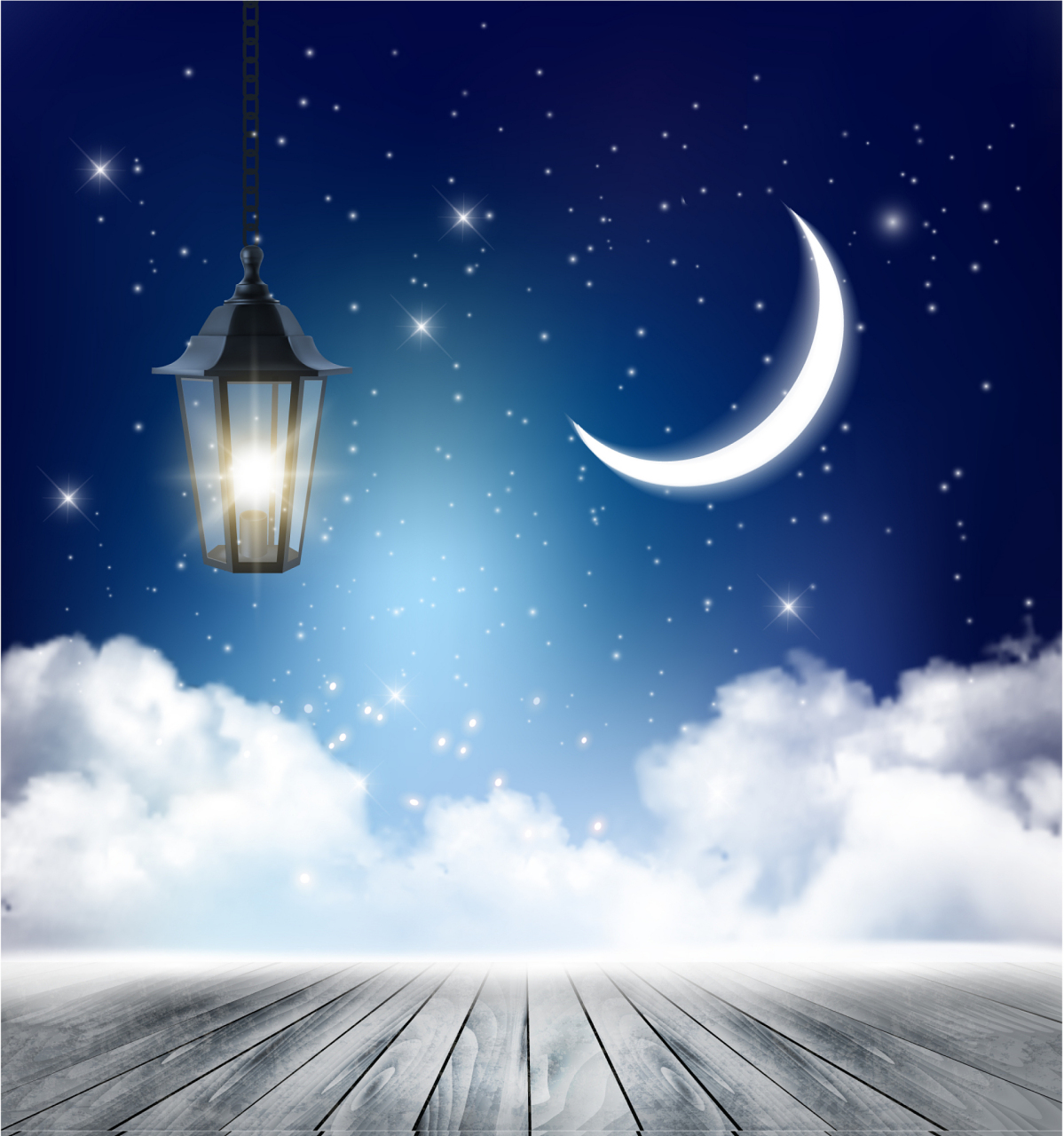 夜晚[月亮]是一天中休息和放松的时刻,希望你能有一个甜蜜的梦境,获得