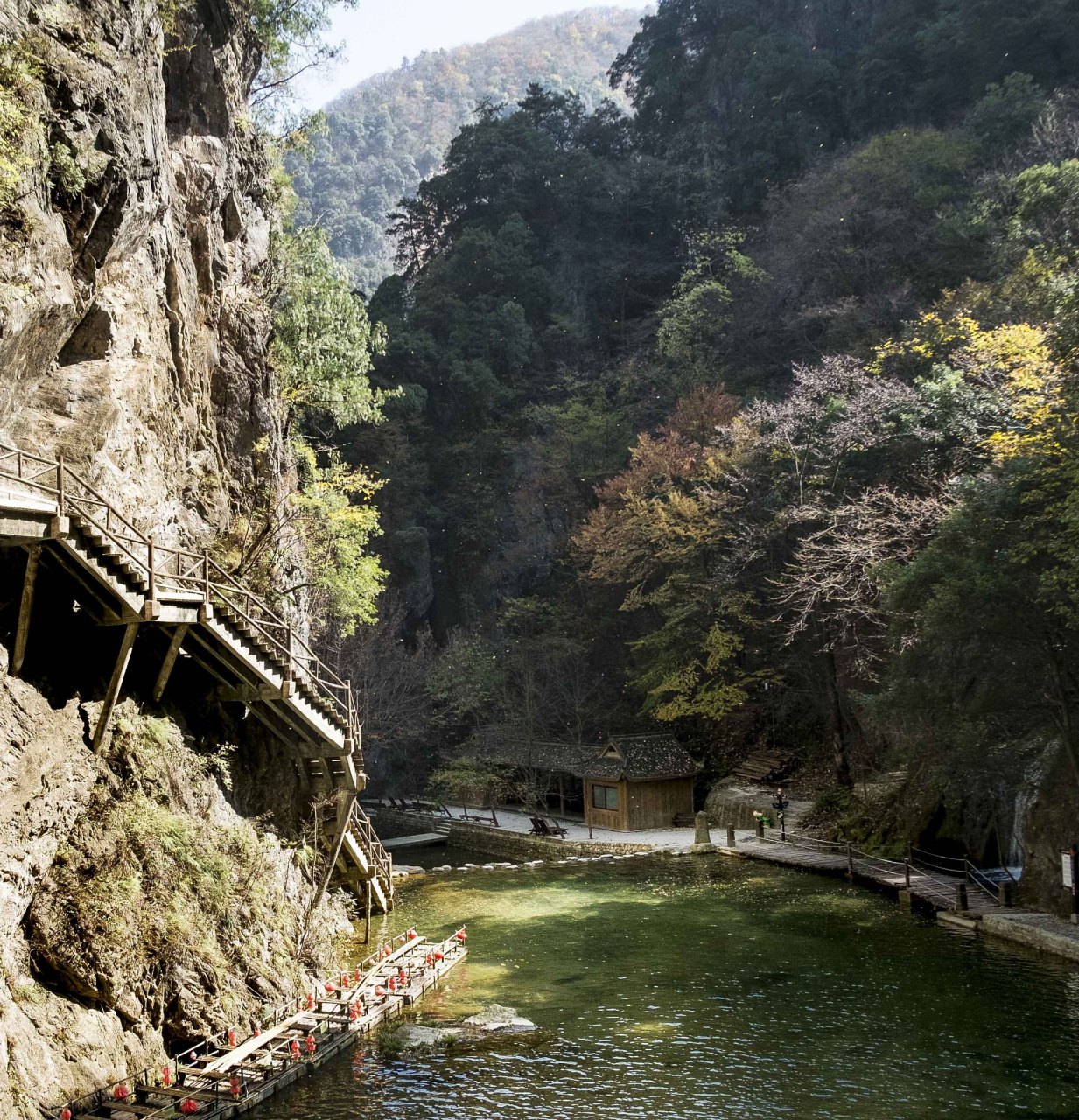 陕西天竺山森林公园图片