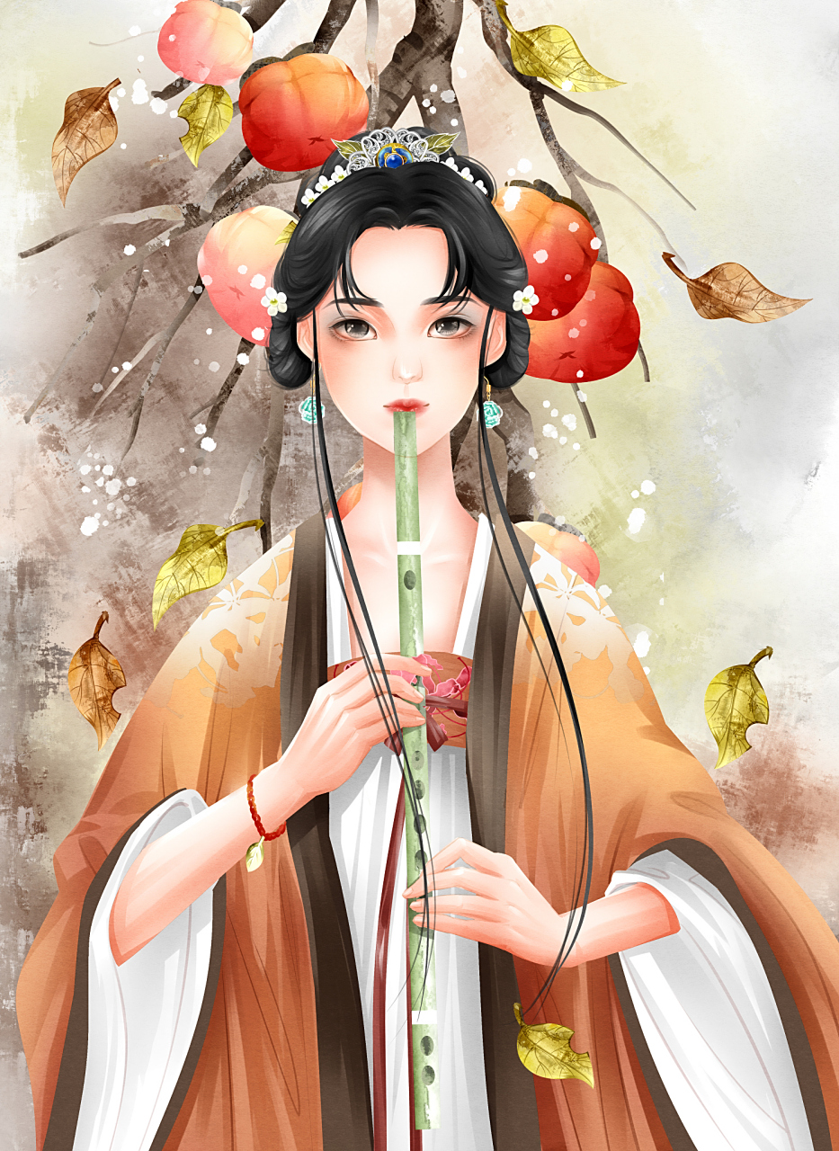 刬袜步香阶, 手提金缕鞋. 画堂南畔见, 一晌偎人颤.