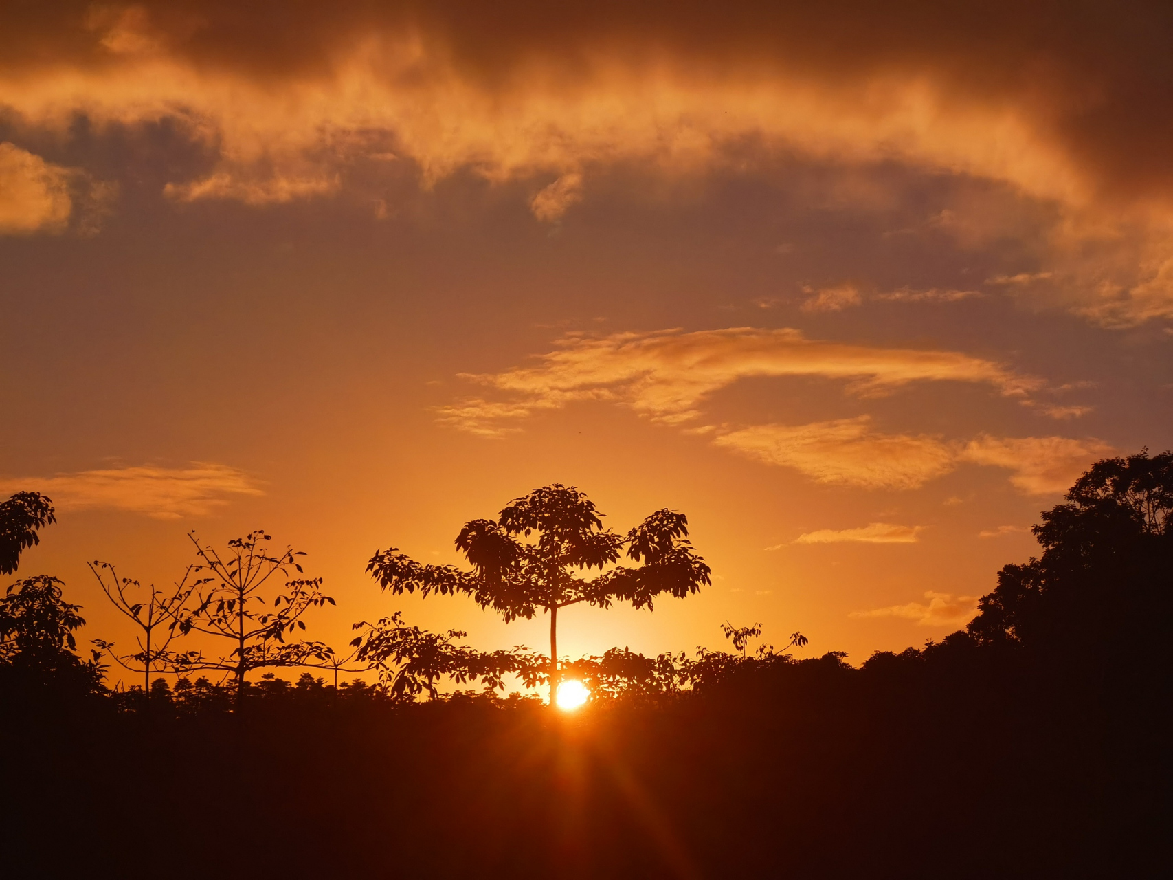 新手帮扶计划# #落日余晖映晚霞一抹夕阳美如画# 天色黯淡,落霞映 