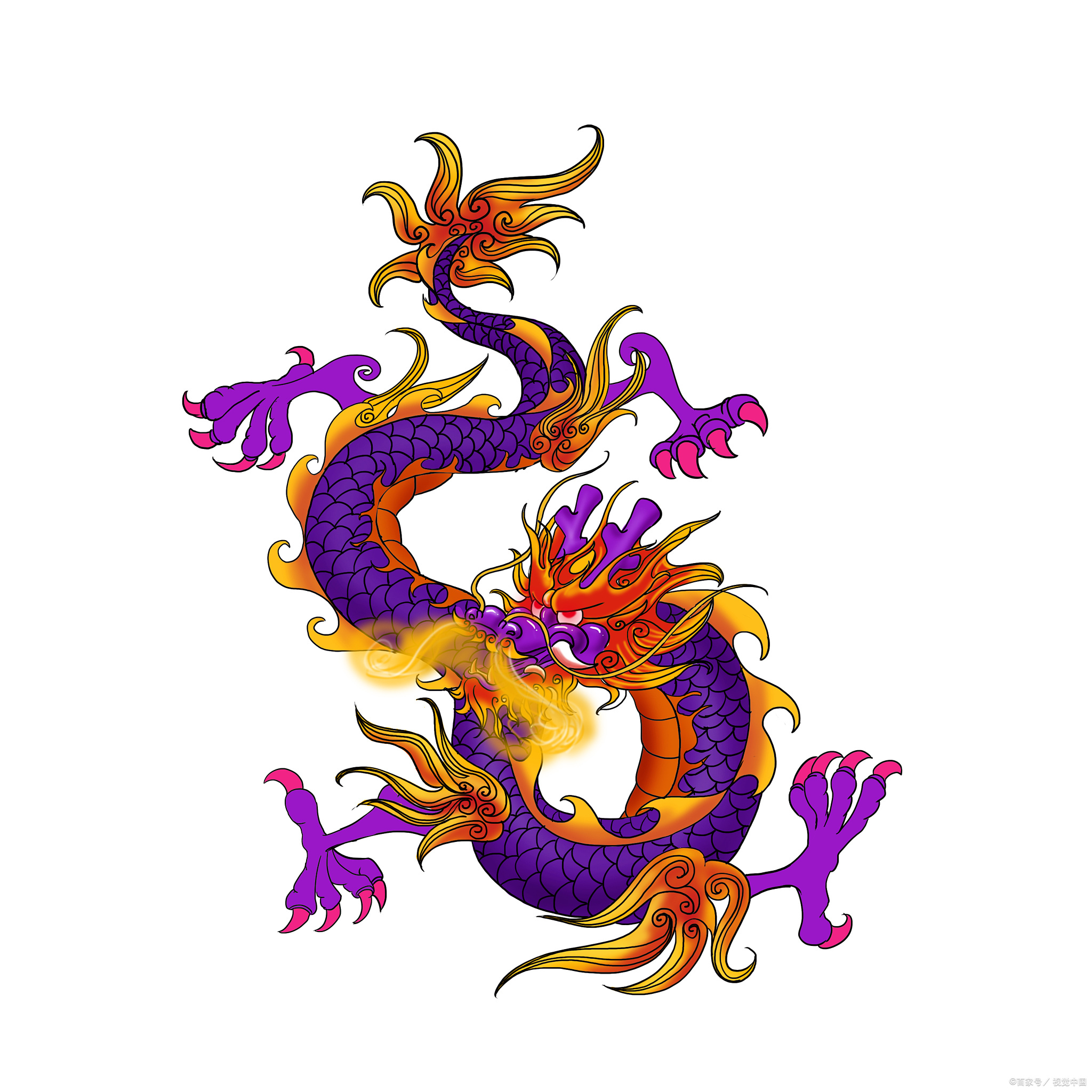 别担心,今天就来教你如何轻松画出霸气的龙形图案!