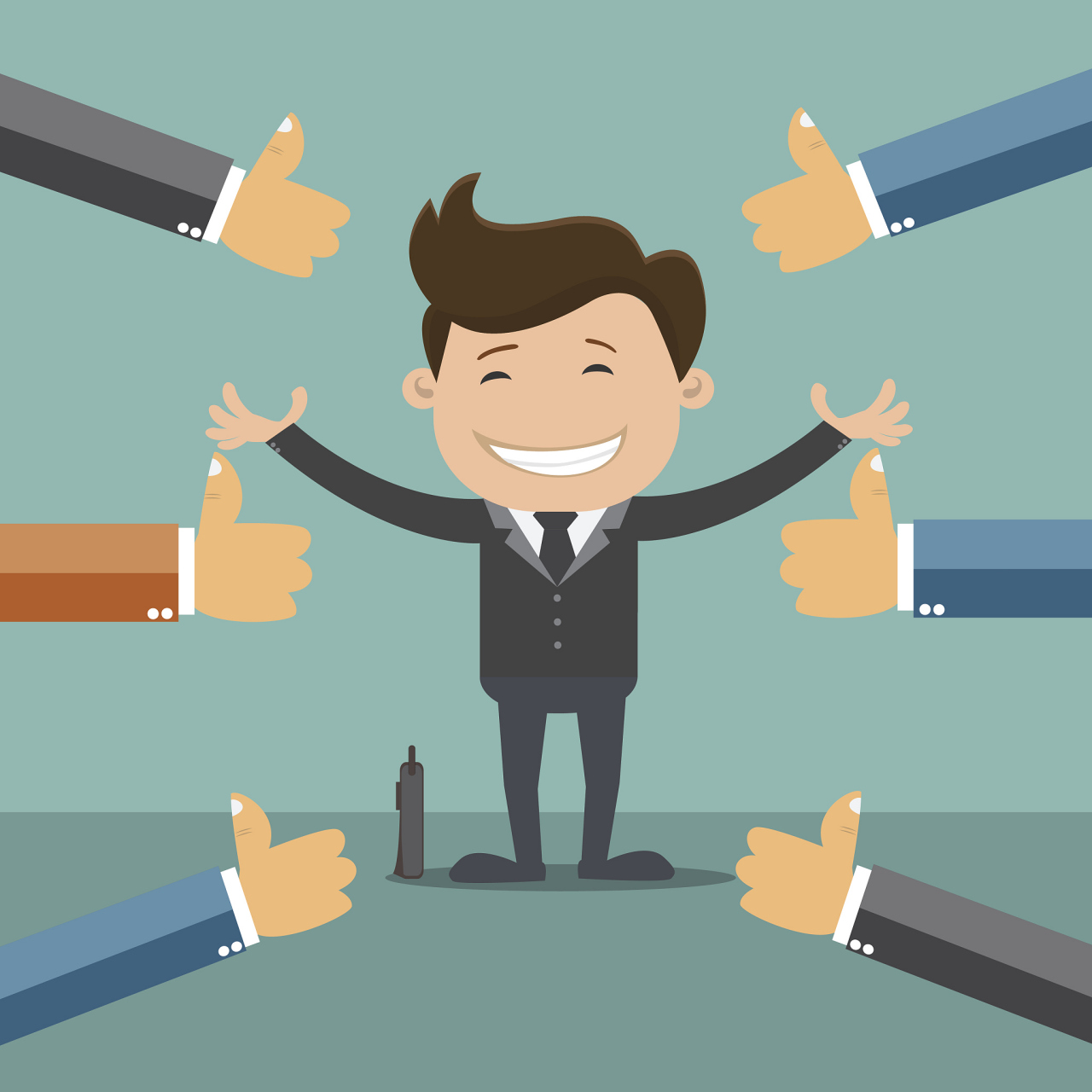 聪明的领导 公司新来了一个人事经理,他觉得公司旧的制度有很多不合理