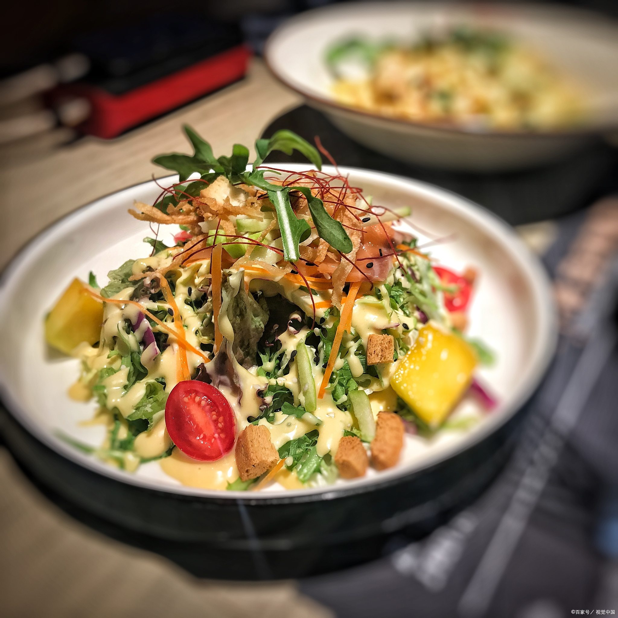 春日养生季# 春季食补之【墨西哥风味烤南瓜沙拉】 贝贝南瓜切块刷