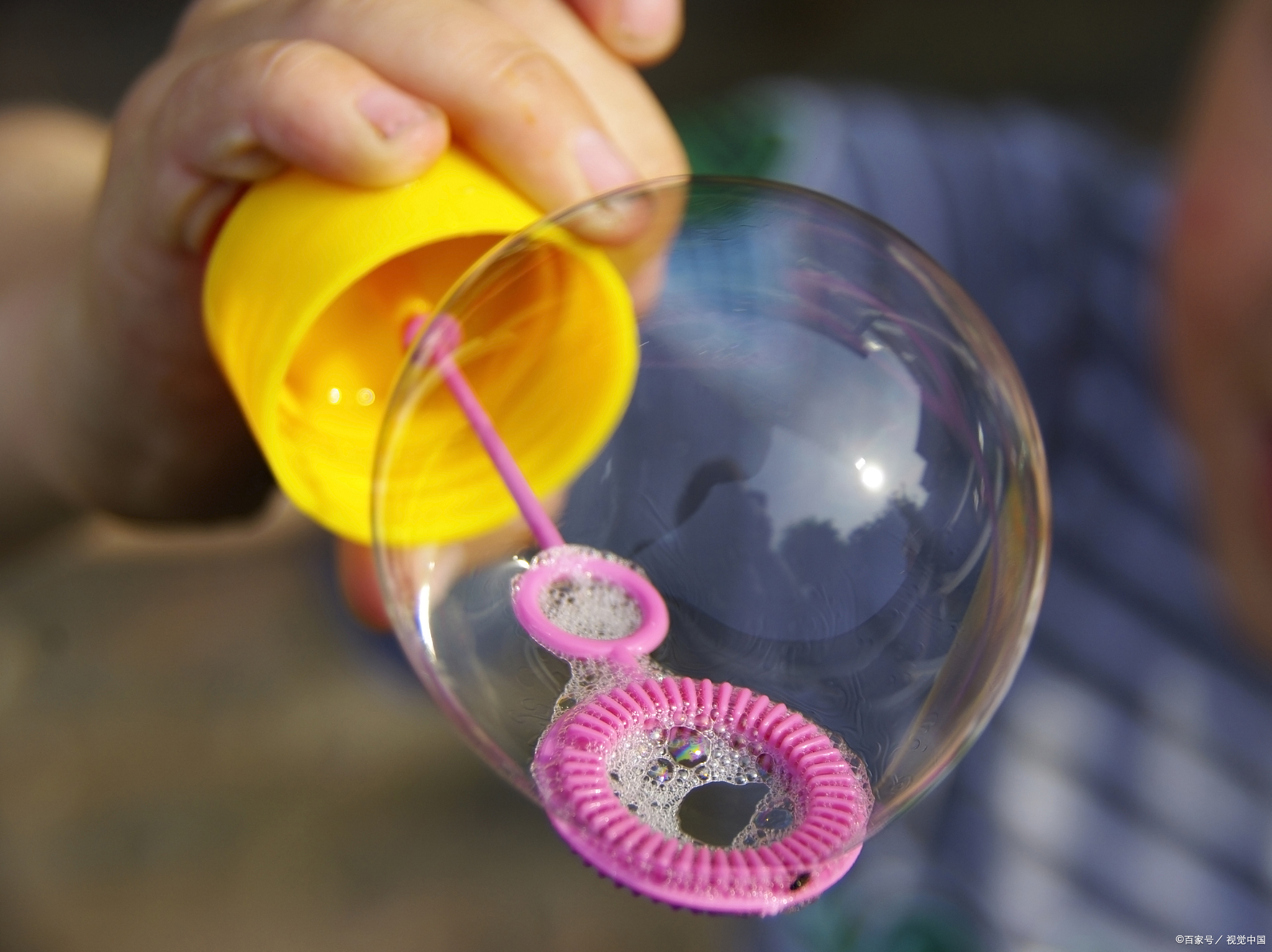 过程三年级小发明泡泡水泡泡水的图片自制泡泡水最佳配方儿童肥皂泡泡