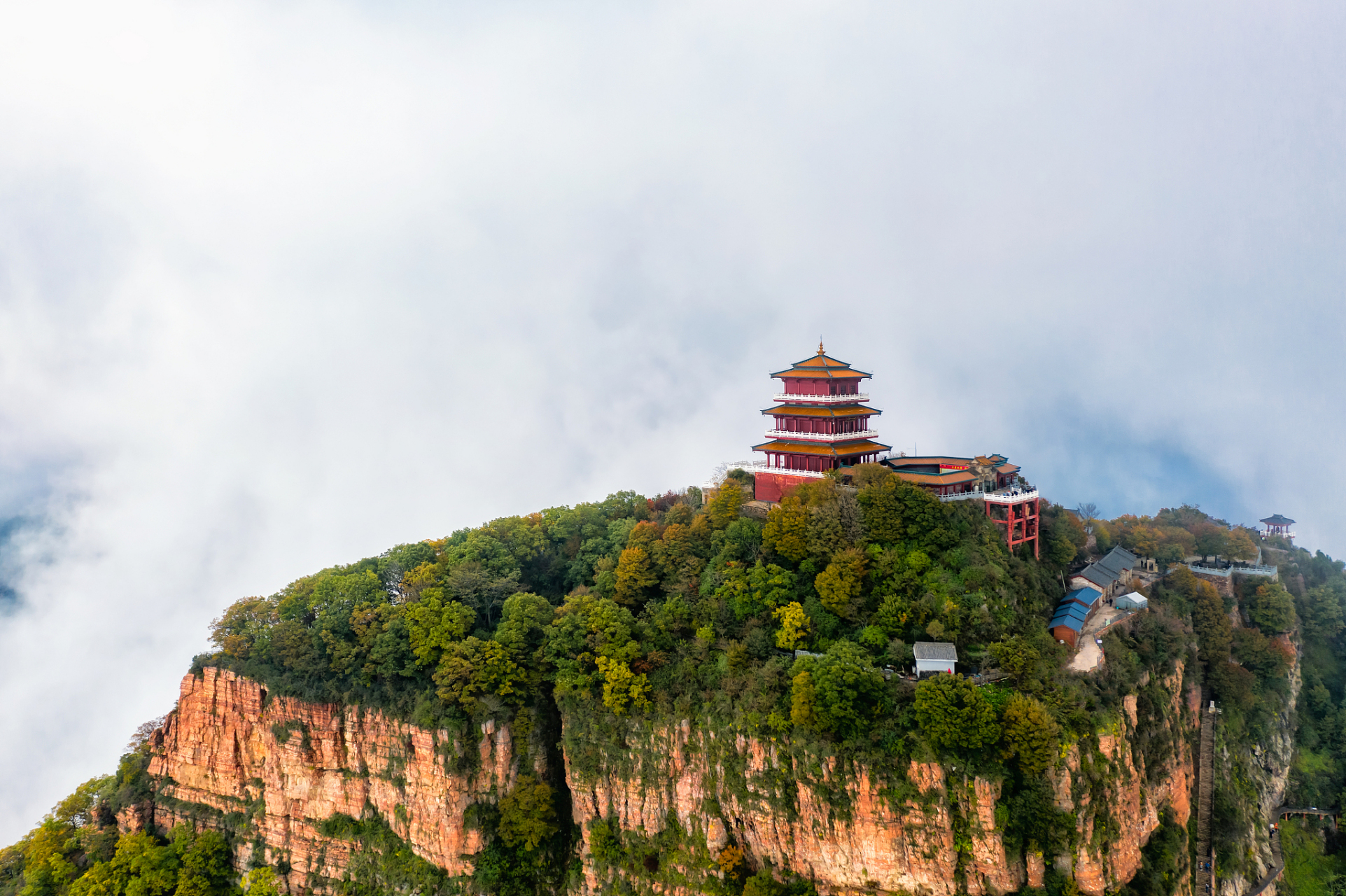 王屋山下的传说拍摄地图片