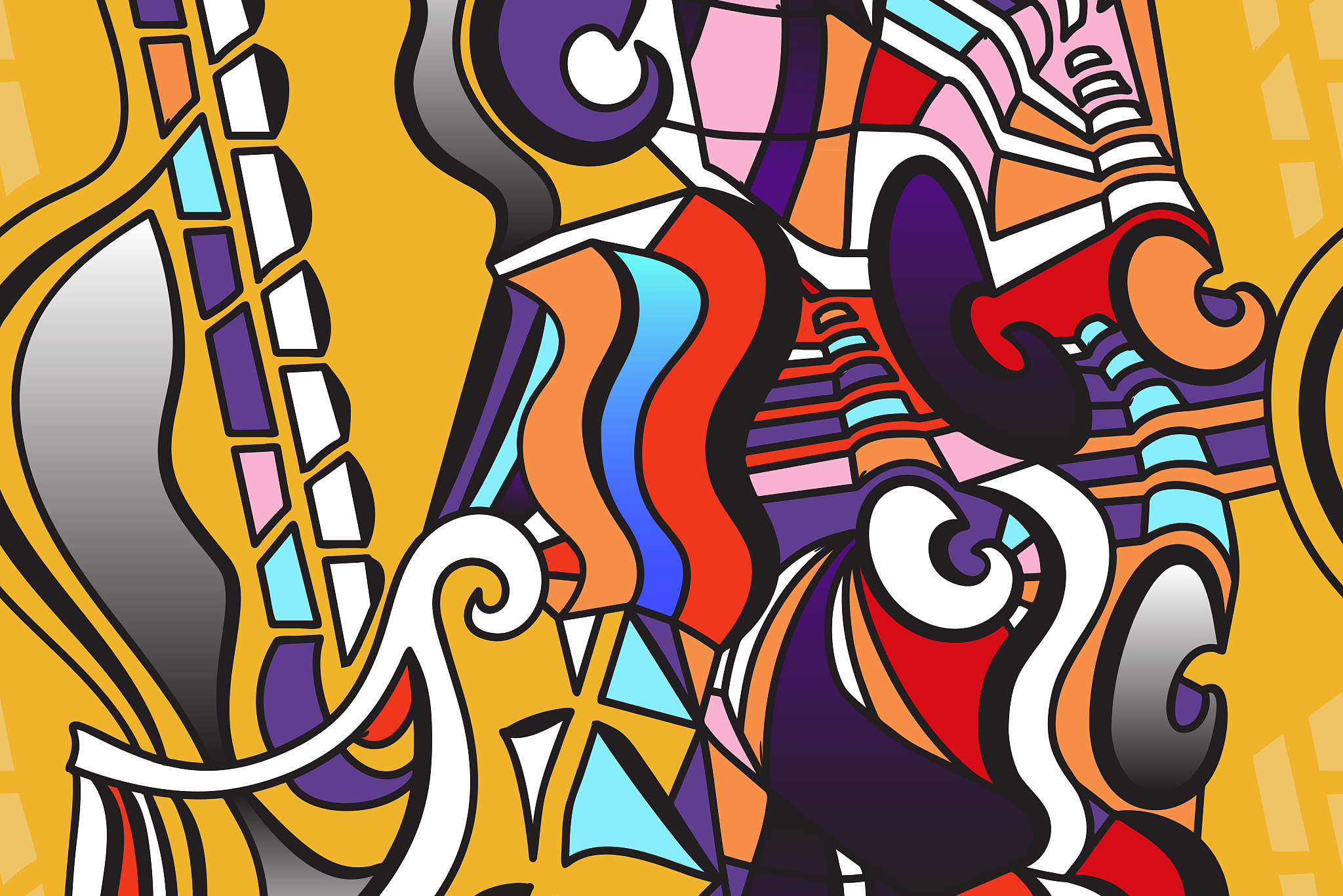 波普艺术是一种将商业艺术和大众文化融入绘画,雕塑,摄影,设计等领域