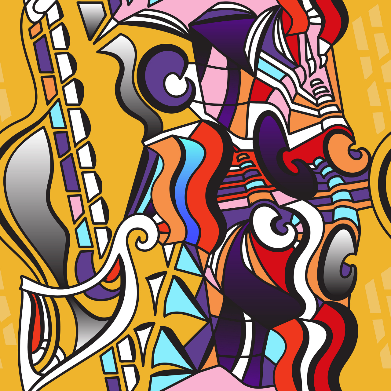 波普艺术是一种将商业艺术和大众文化融入绘画,雕塑,摄影,设计等领域