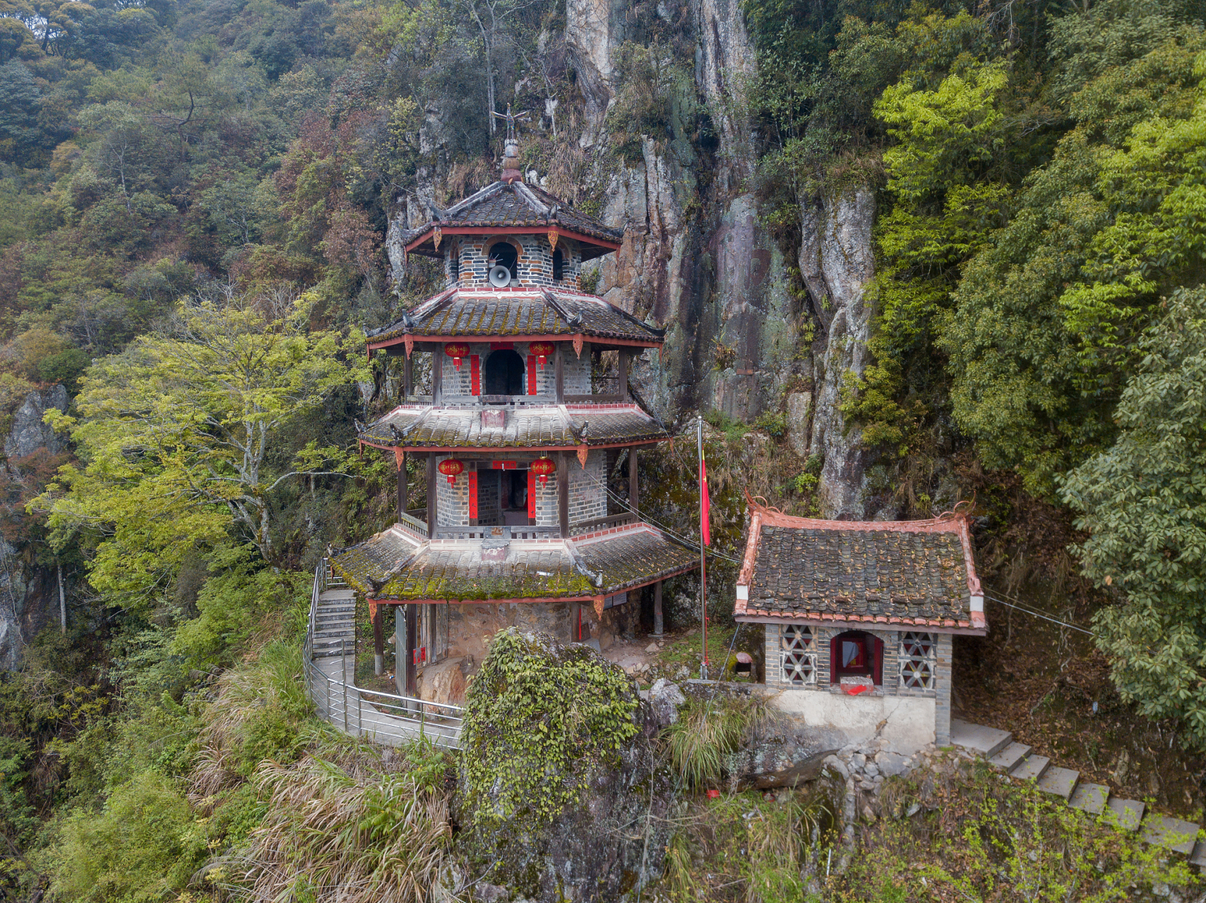 永康方岩寺庙图片