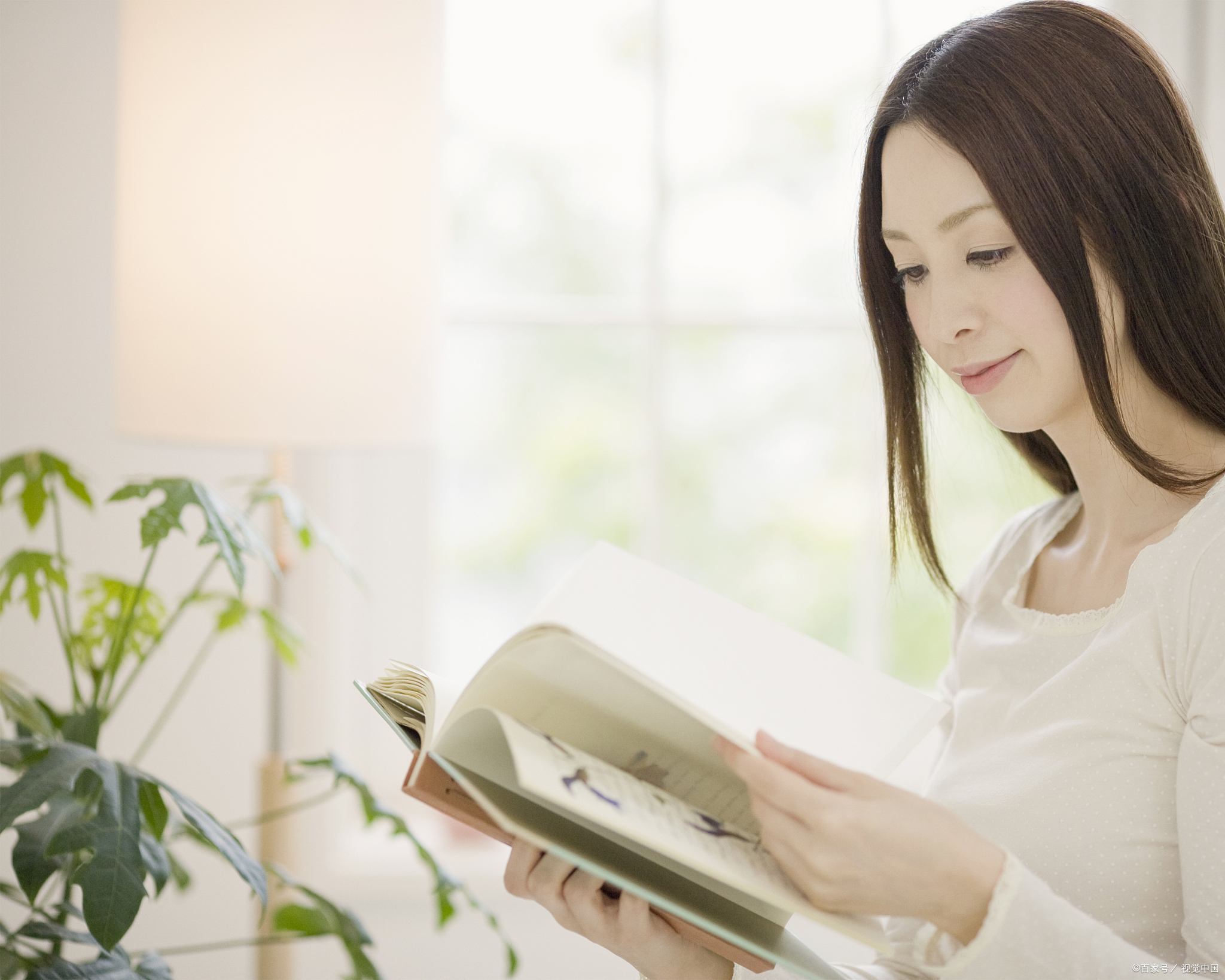 爱读书的女人,身心滋养着三种美