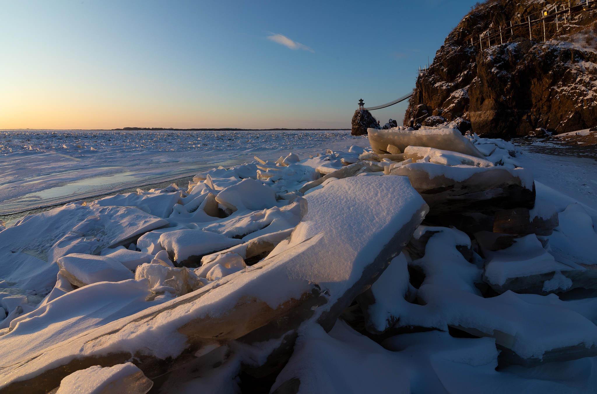 漠河北极村的极地风光,避暑游玩的边境体验?