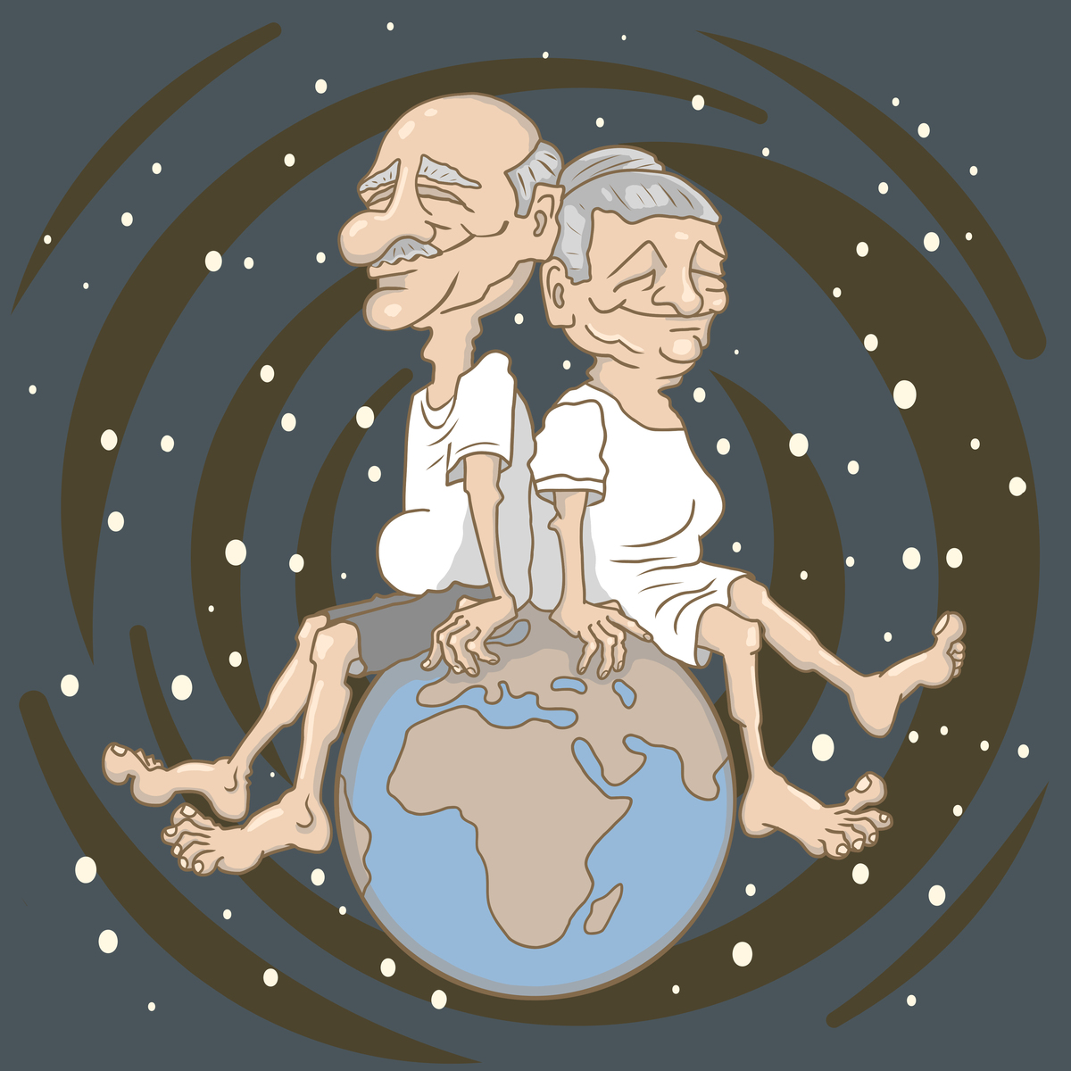 发现有相当一部分老年人活到了70岁也没有活明白