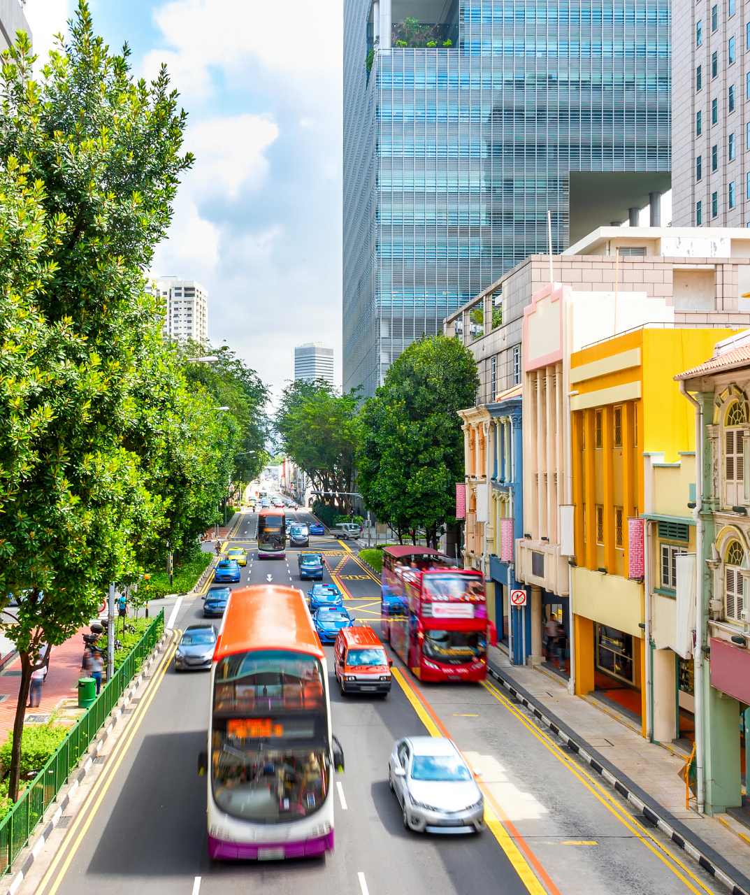 新加坡街景图片高清图片