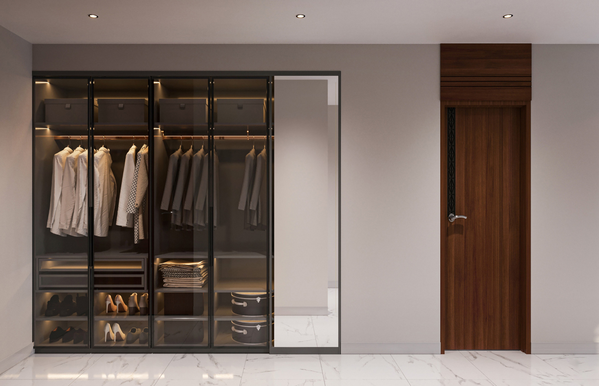 原来衣柜还能这样设计,难怪可以多放100件衣服:一场家居收纳的革命 在