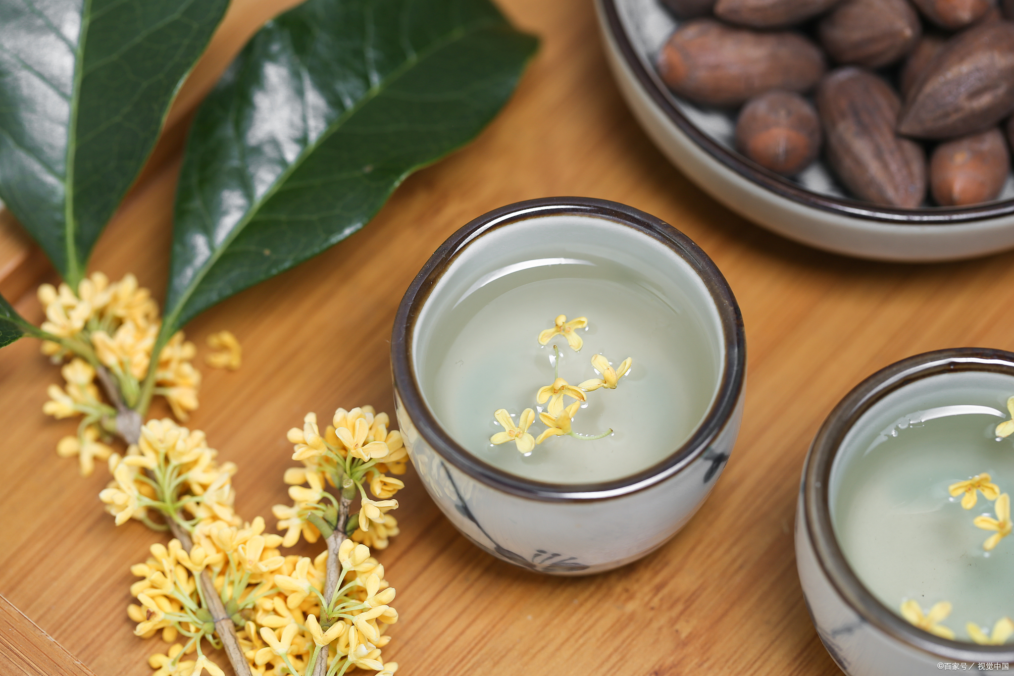 【胃不好喝什么茶叶养胃】 桂花茶  桂花茶,源自那精巧的花瓣,每一片