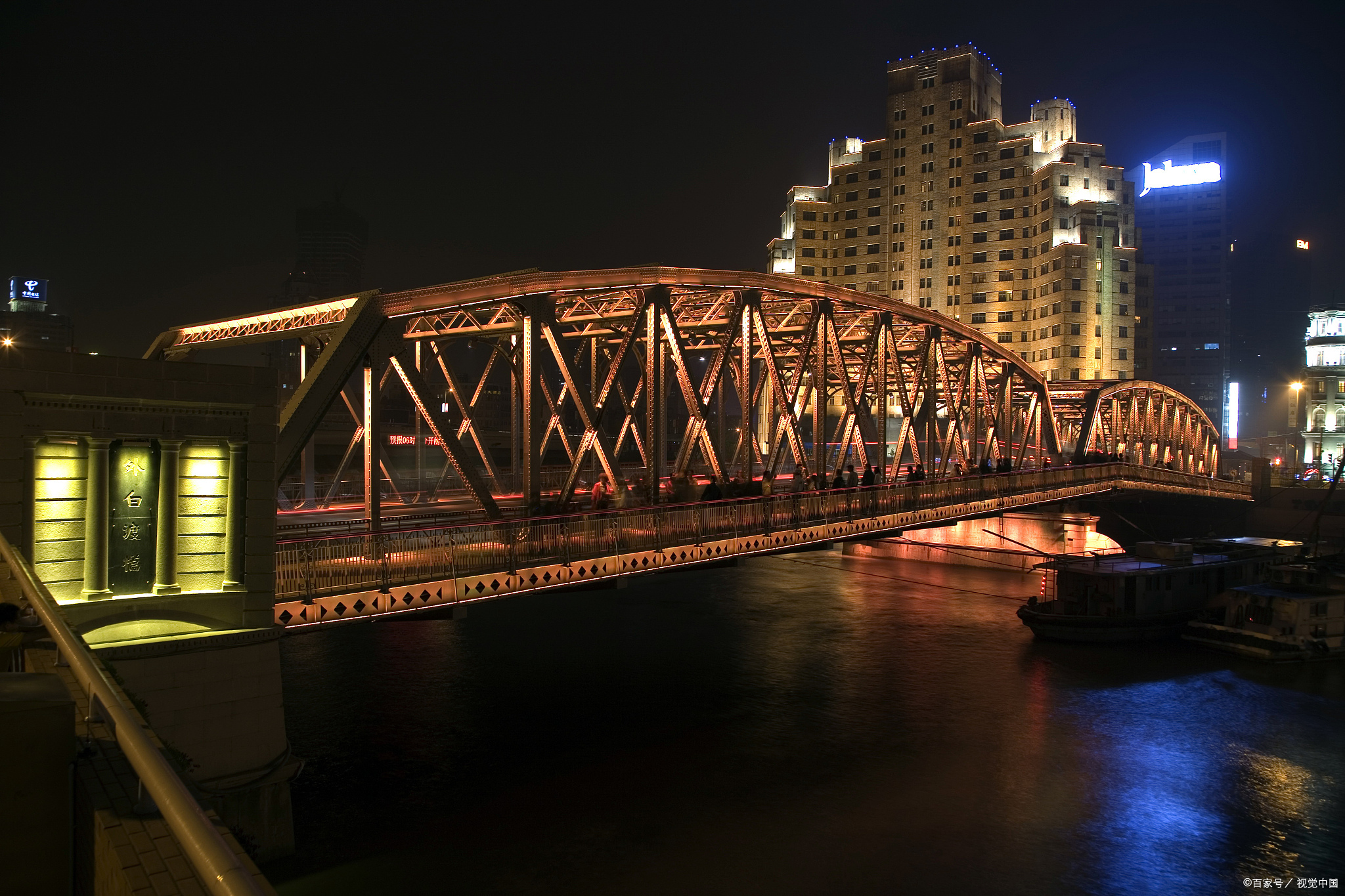 这,就是上海外白渡桥