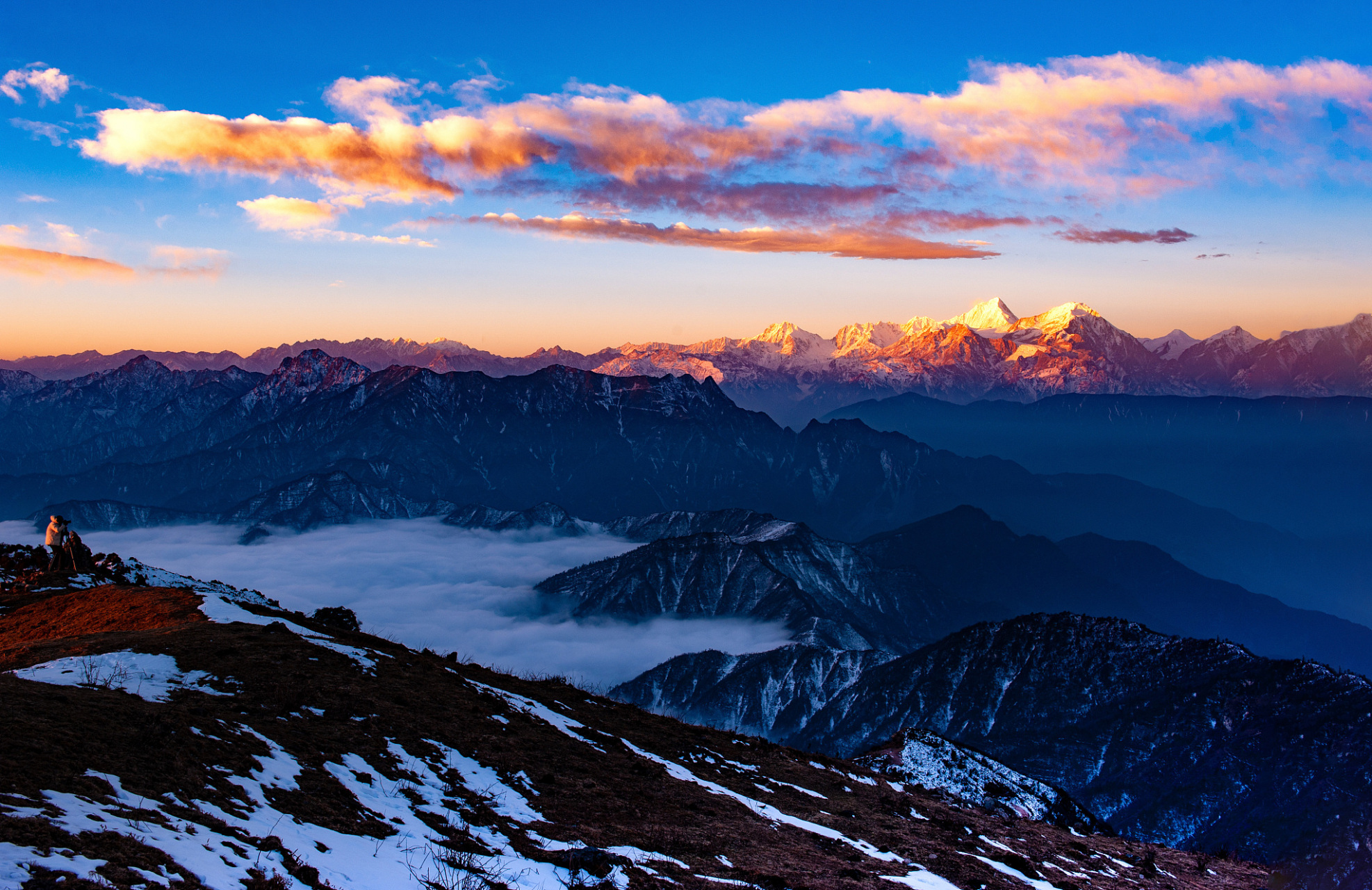 贡嘎山风景名胜区图片