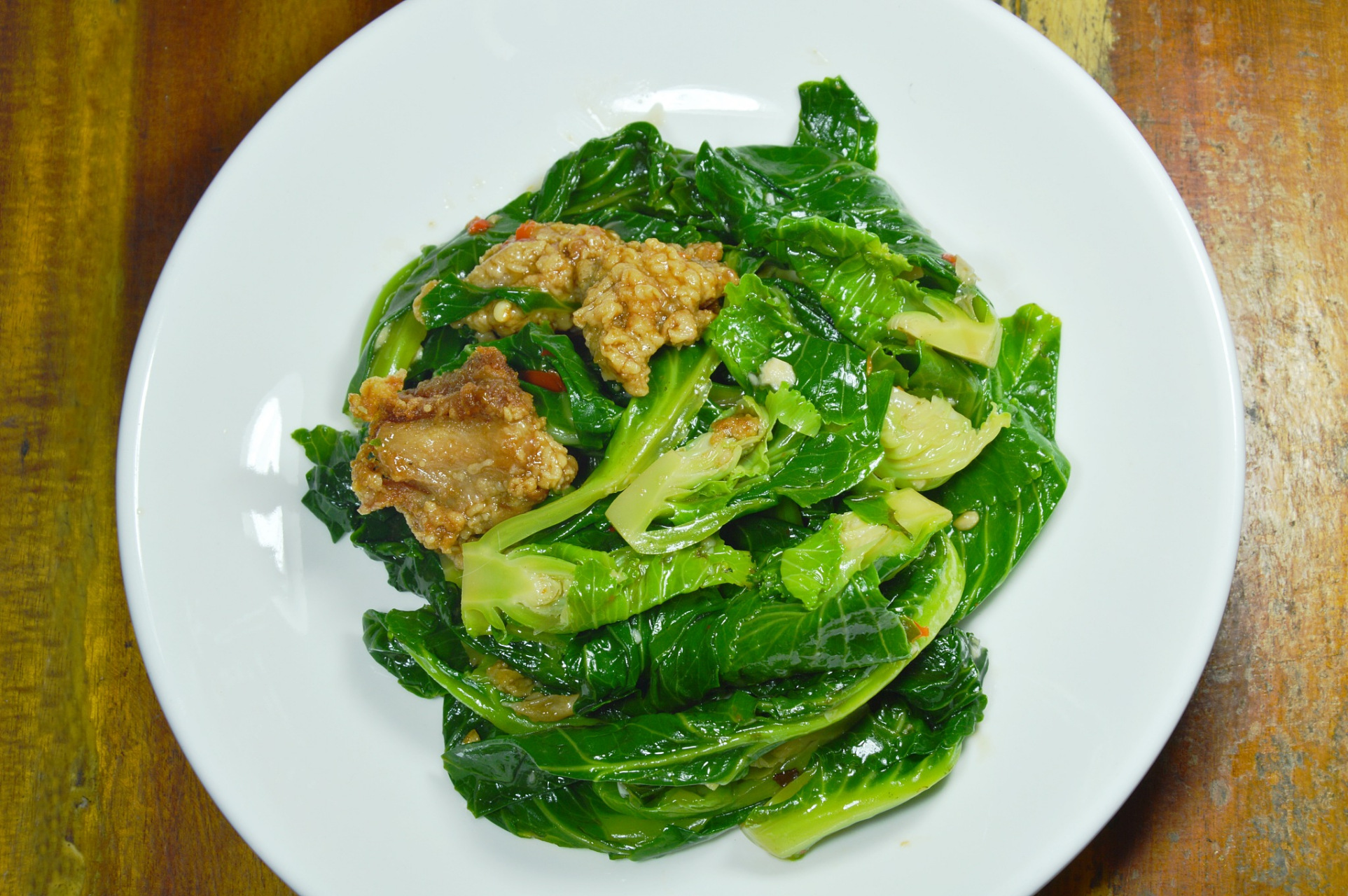 五千年食光# 光——腌猪肉小白菜  在中国的饮食文化中,腌制食品一直