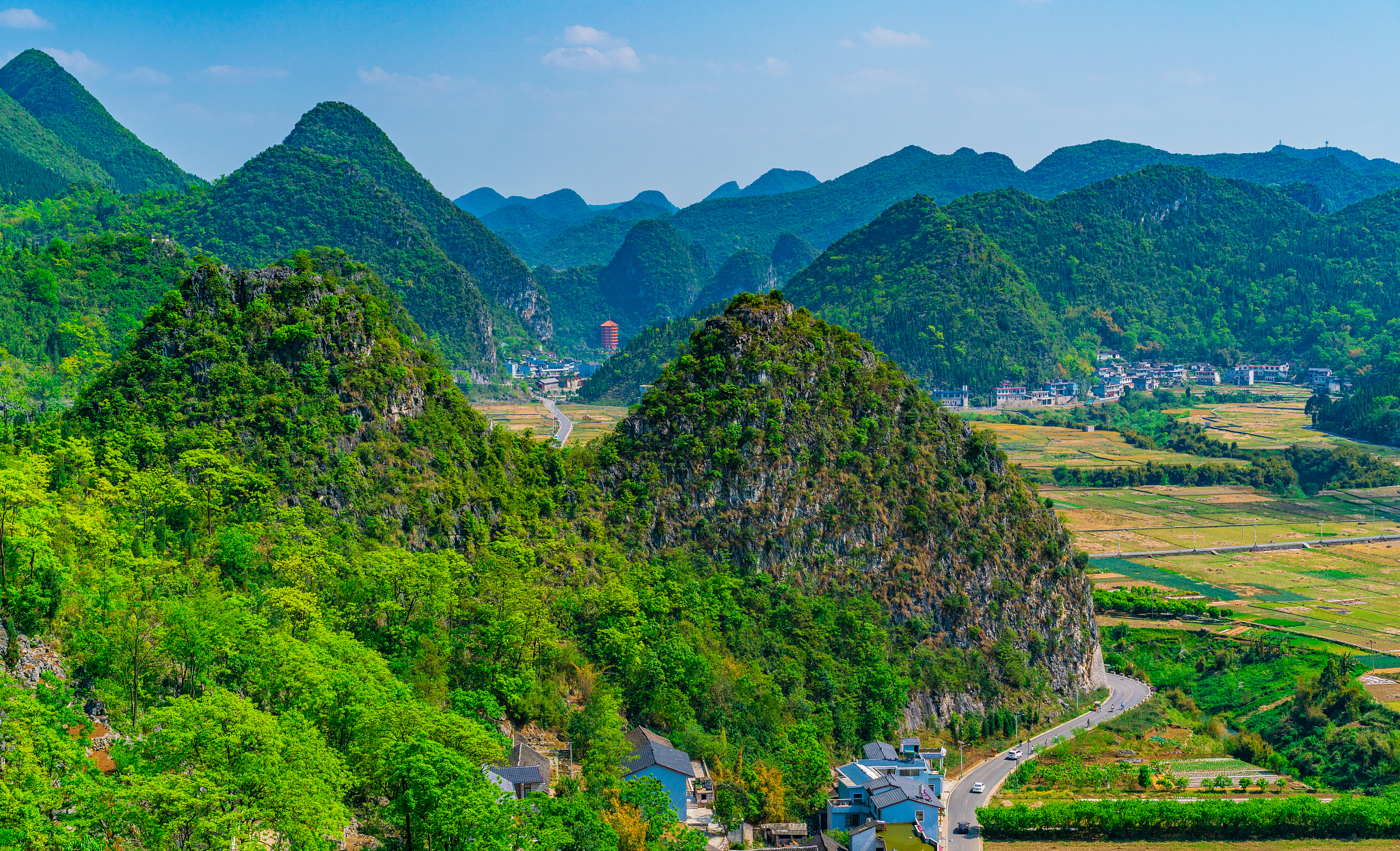 榕江月亮山景区图片图片