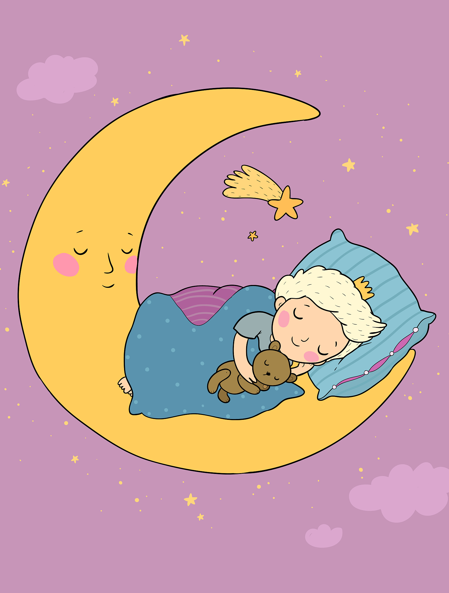 今祝您好眠星光映睡梦中无尽欢喜太阳陪你左右更璀璨的未来就在明日