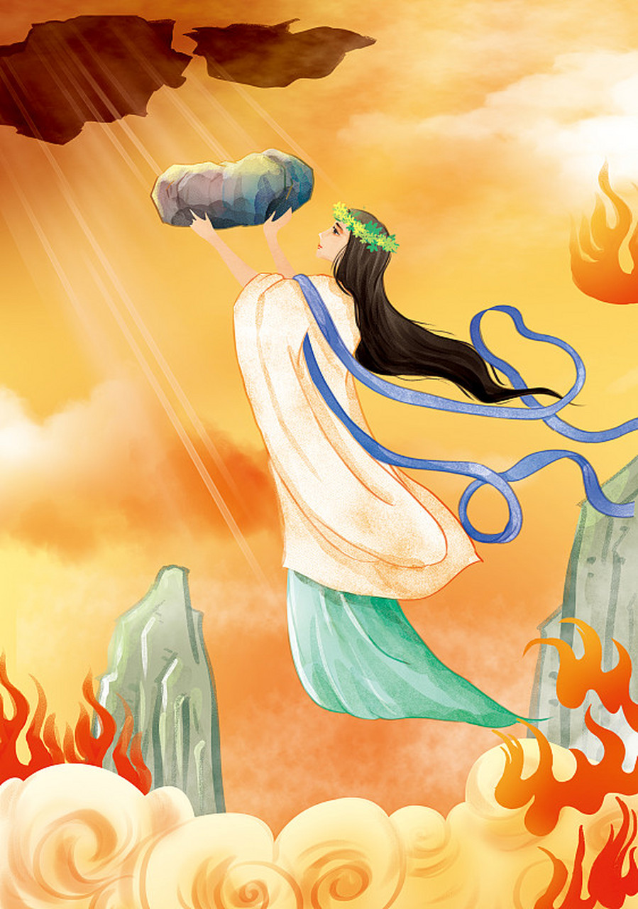 包括燧人,伏羲,神农(《尚书大传》,《礼纬 含文嘉》),以及伏羲,女娲