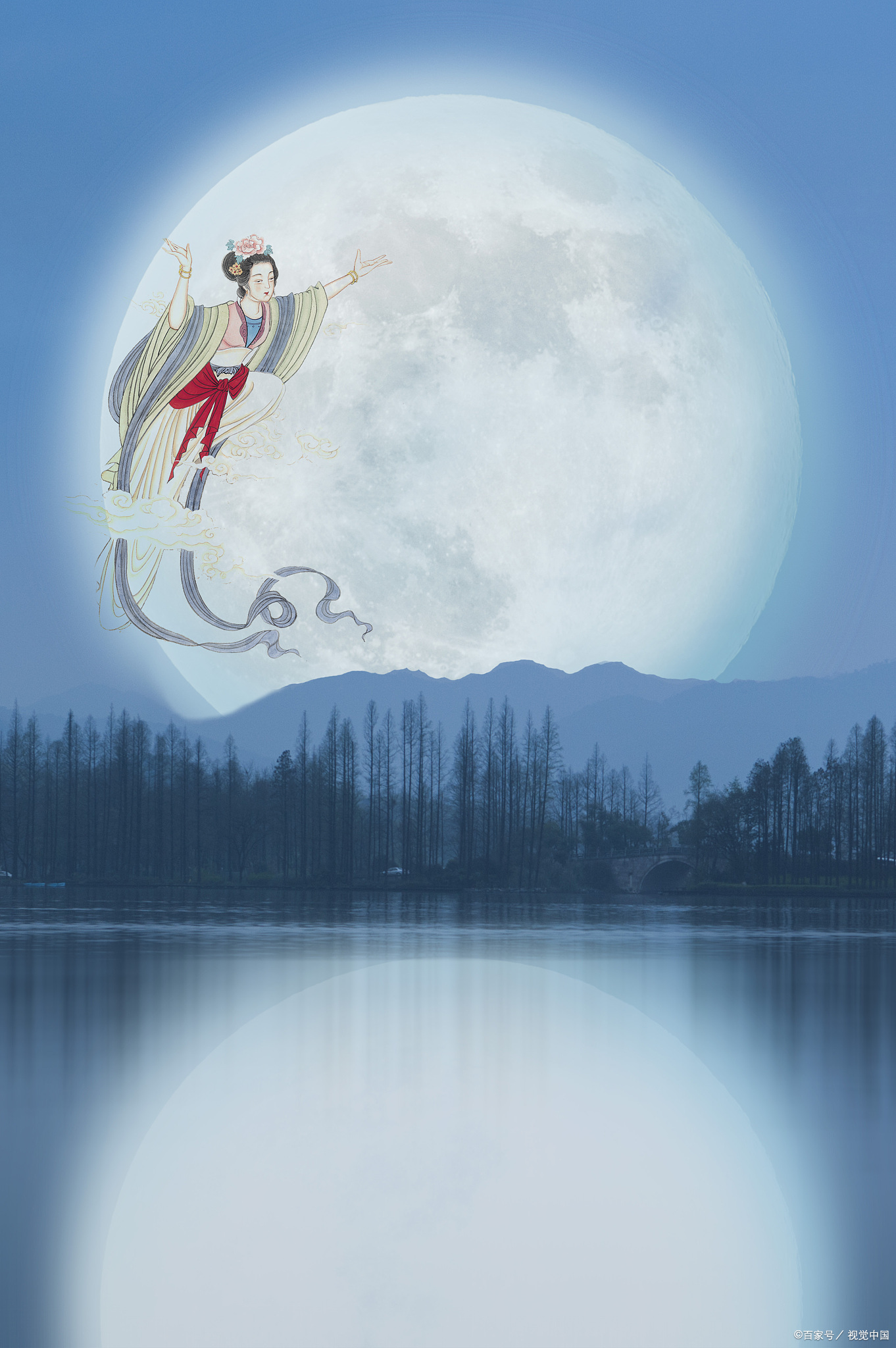 嫦娥,一个富有神秘色彩的名字,自古以来就与月亮紧密相连.