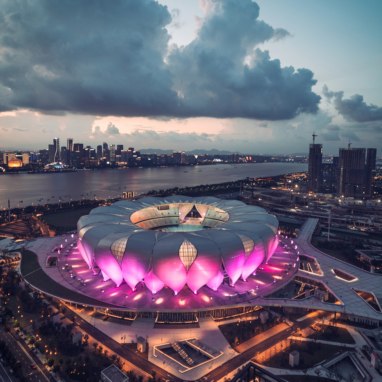 杭州亚运会主场馆大莲花将上演智能科技盛宴97作为亚洲最高规格的