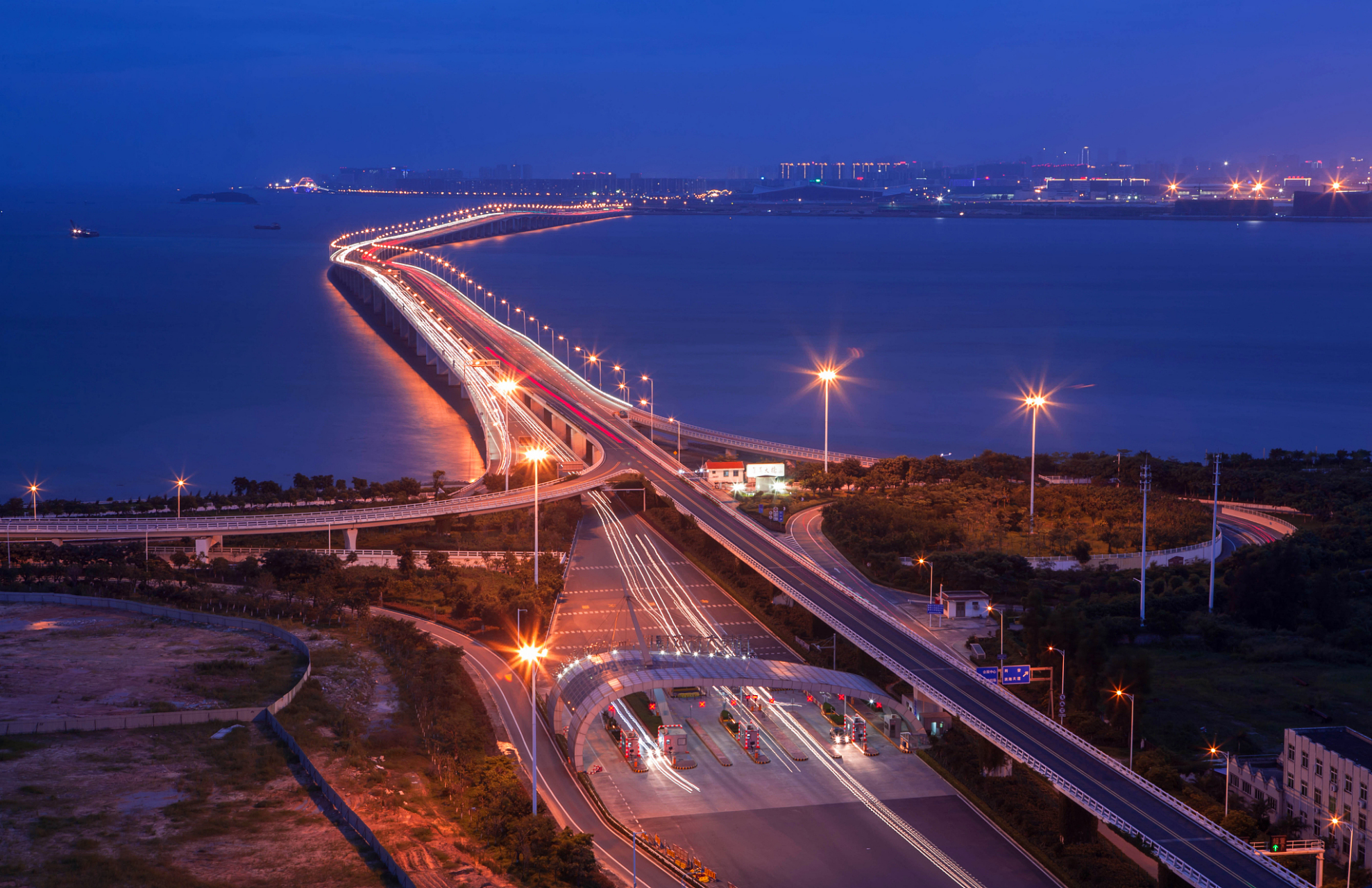 杭州湾跨海大桥 摄影图片