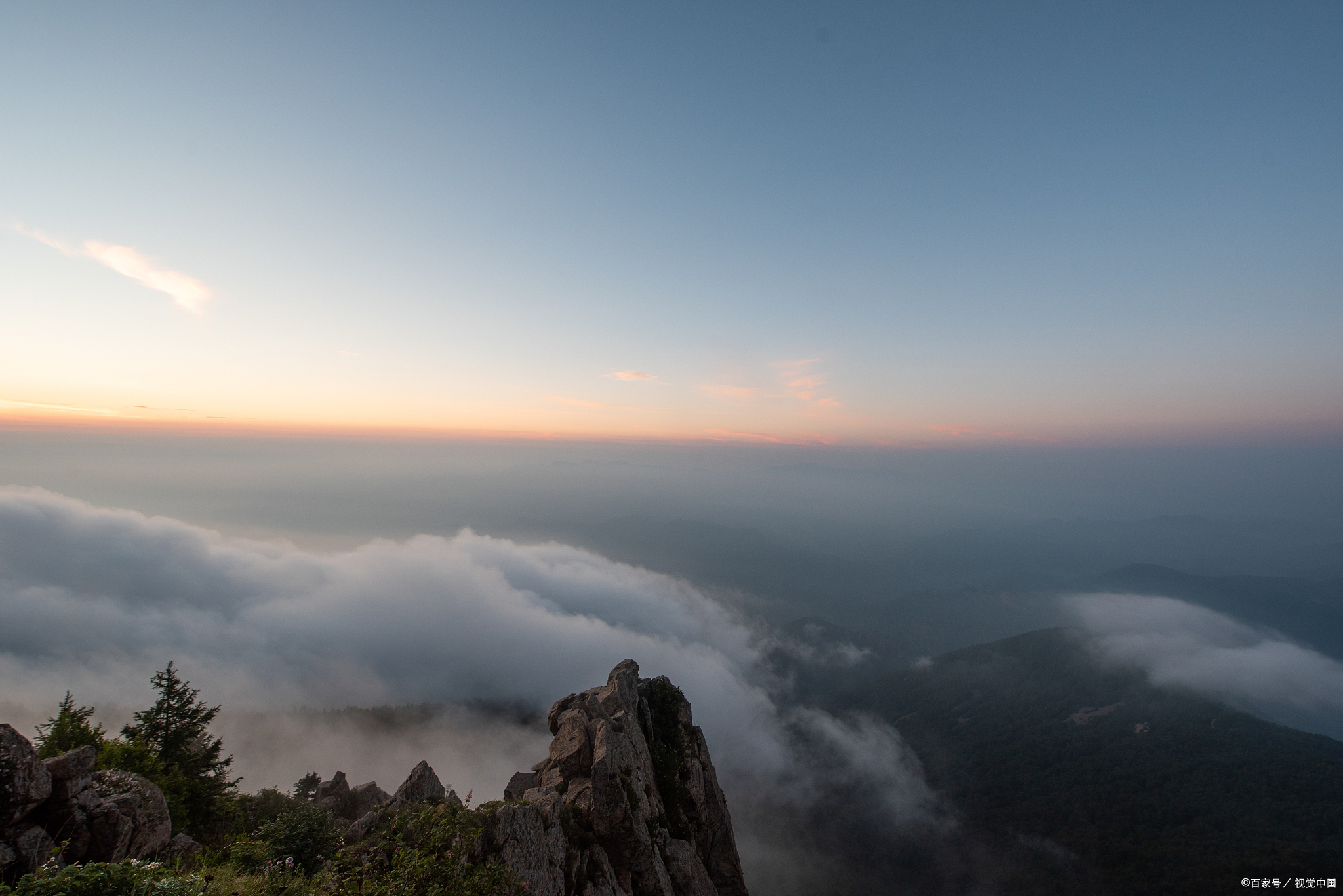 天衡山山顶图片