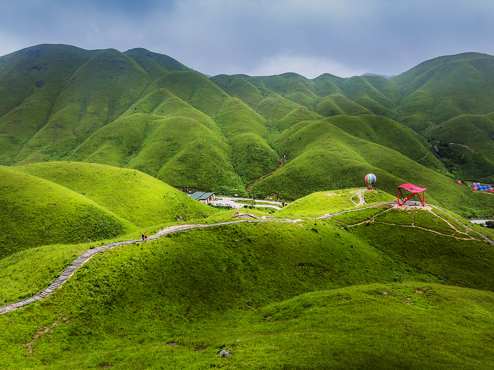 宁德柘荣鸳鸯草场,位于福建海峡西岸,青山绿水间宛如一片天堂.